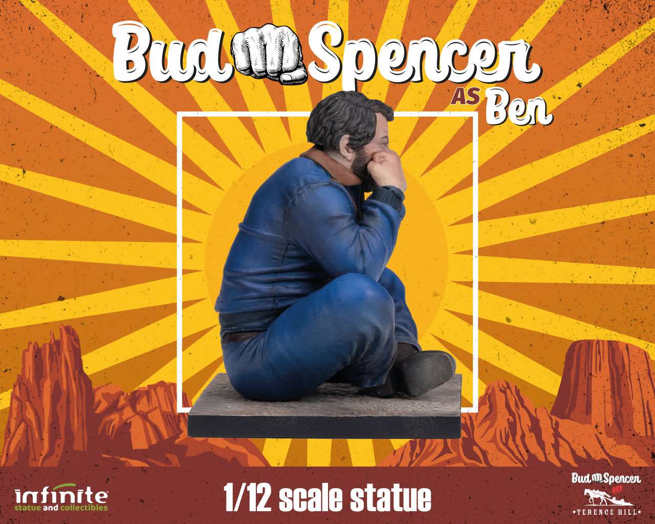 Infinite Statue: Bud spencer as ben 1/12 statue