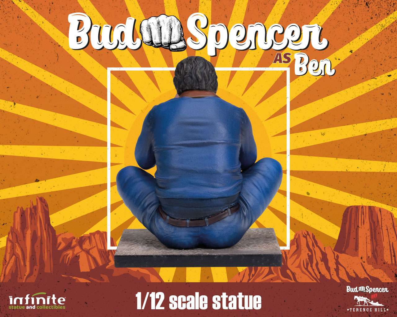 Infinite Statue: Bud spencer as ben 1/12 statue