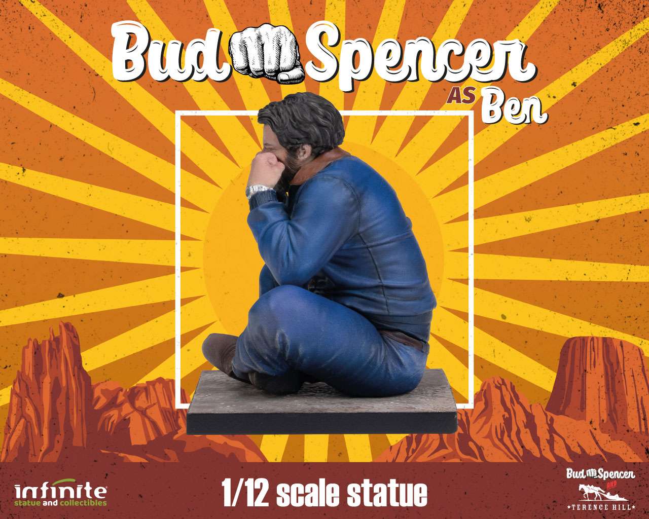 Infinite Statue: Bud spencer as ben 1/12 statue