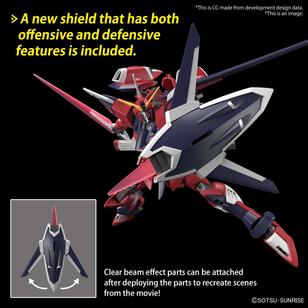 Gunpla: Bandai Model Kit - HG gundam immortal justice 1/144