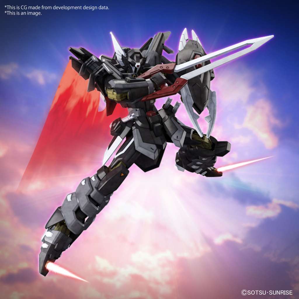 Gunpla: Bandai Model Kit - HG Cosmic Era Black Knight Squad Shi-ve.A 1/144 #245