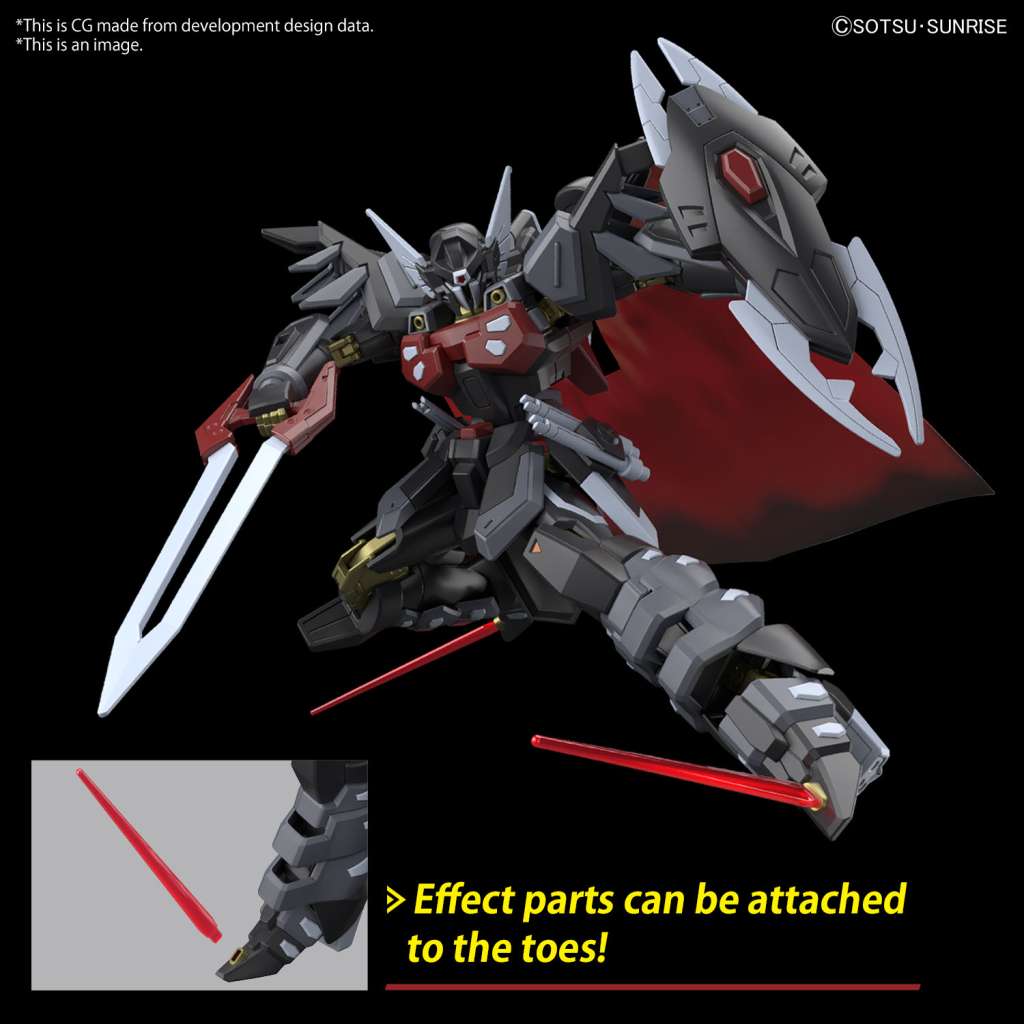 Gunpla: Bandai Model Kit - HG Cosmic Era Black Knight Squad Shi-ve.A 1/144 #245