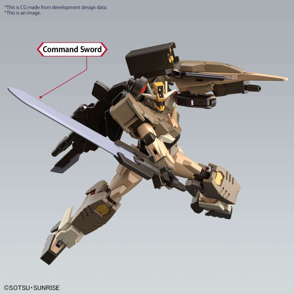 Gunpla: Bandai Model Kit - Hg gundam 00 command qant desert type 1/144