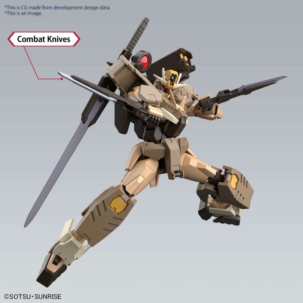 Gunpla: Bandai Model Kit - Hg gundam 00 command qant desert type 1/144