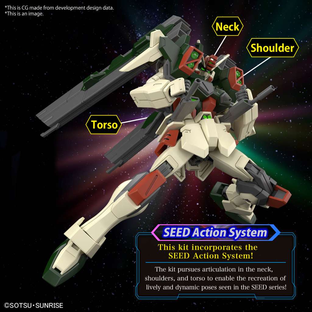 Gunpla: Bandai Model Kit  - Hg gundam lightning buster 1/144