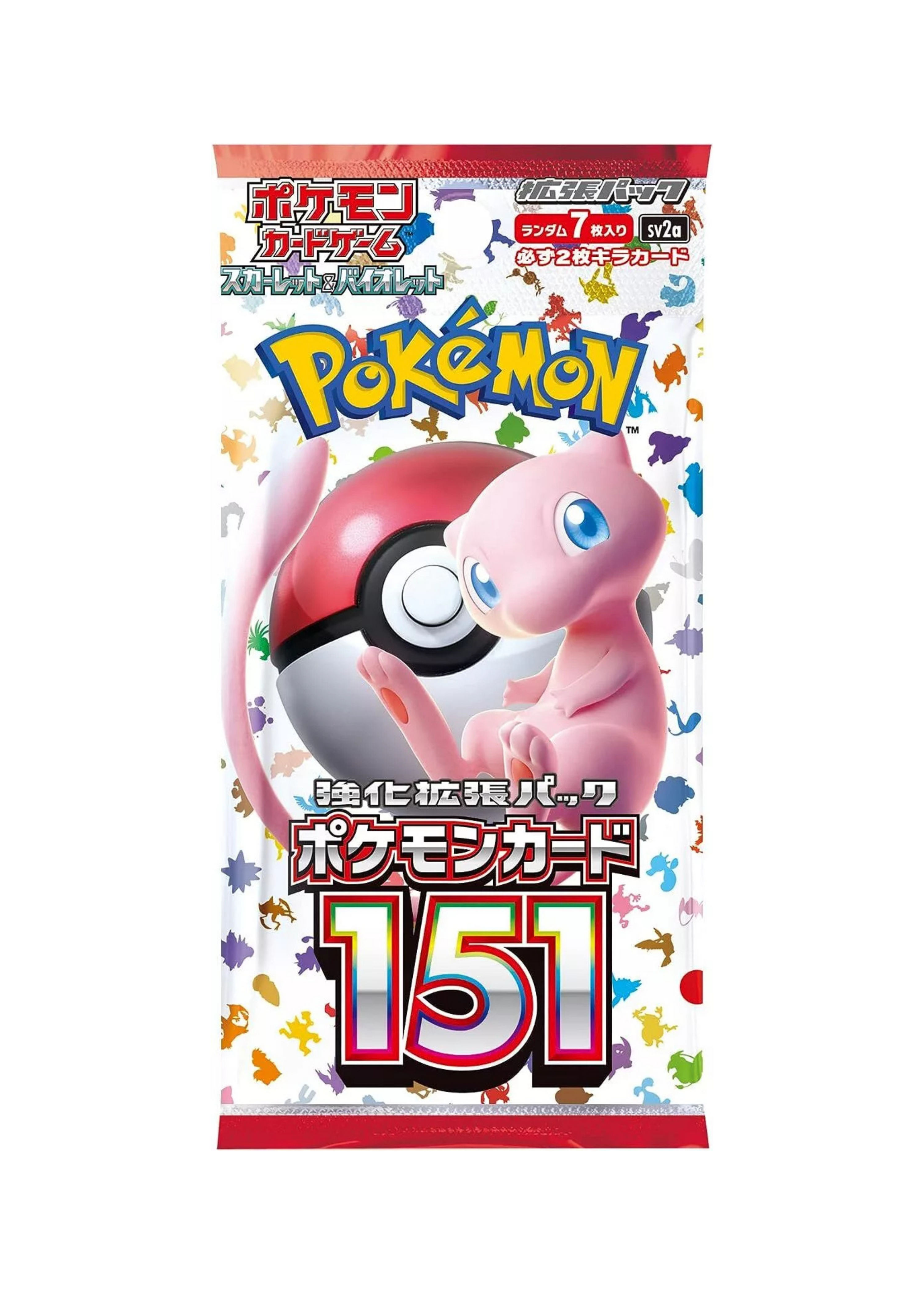 Pokemon TCG: Pokemon 151 - Scarlatto & Violetto - Box Display 20 Buste (JP)