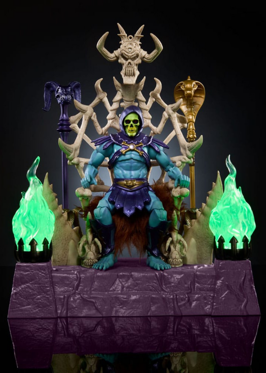 Masters of the Universe: New Eternia Masterverse Action Figure Skeletor & Throne 18 cm