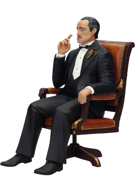 The Godfather: Movie Icons PVC Statue Don Vito Corleone Il Padrino 15 cm