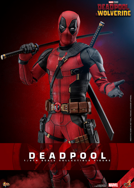 Marvel: Deadpool & Wolverine Movie Masterpiece Action Figure 1/6 Deadpool 31 cm