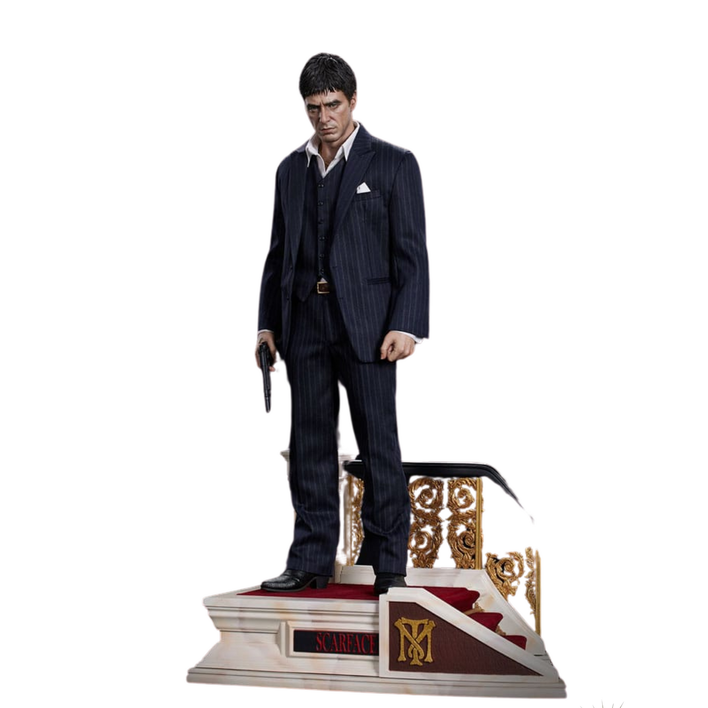 ---PREORDINE--- Scarface Superb Scale Statue 1/4 Tony Montana 53 cm