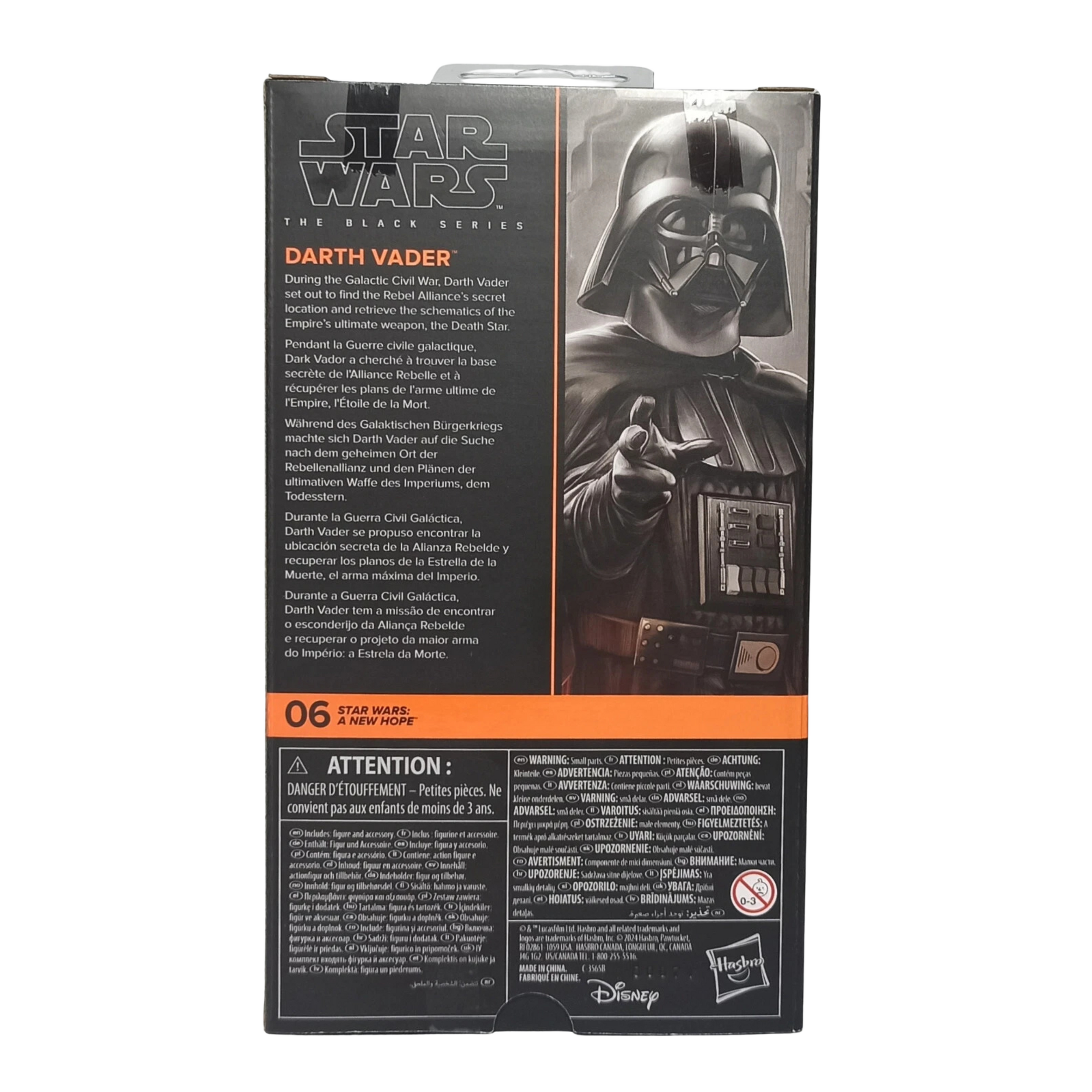 Star Wars: Episode IV Black Series Action Figure Darth Vader 15 cm
