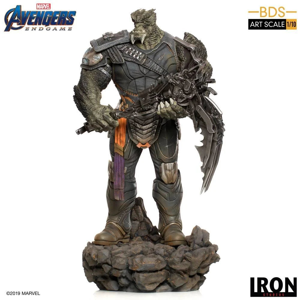 Marvel: Statue Cull Obsidian Black Order - Avengers: Endgame - Bds Art Scale 1/10 - Iron Studios