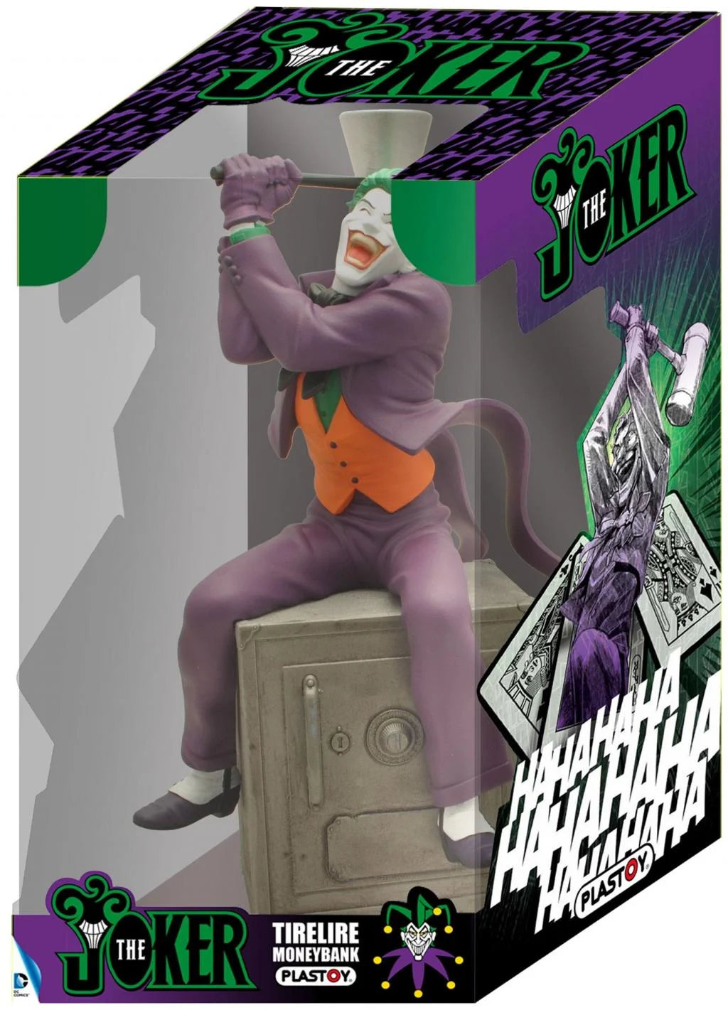 DC Comics: Salvadanaio The Joker On The Safe Bank 30 cm