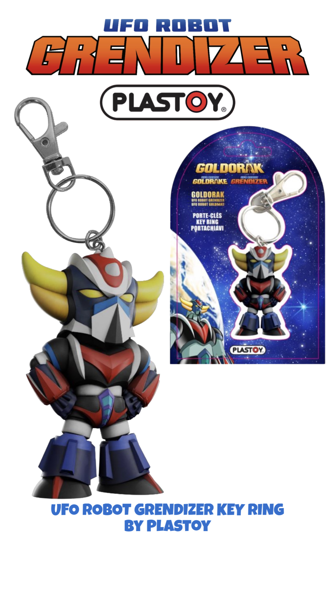 Grendizer Keychain UFO Robot Grendizer 7 cm