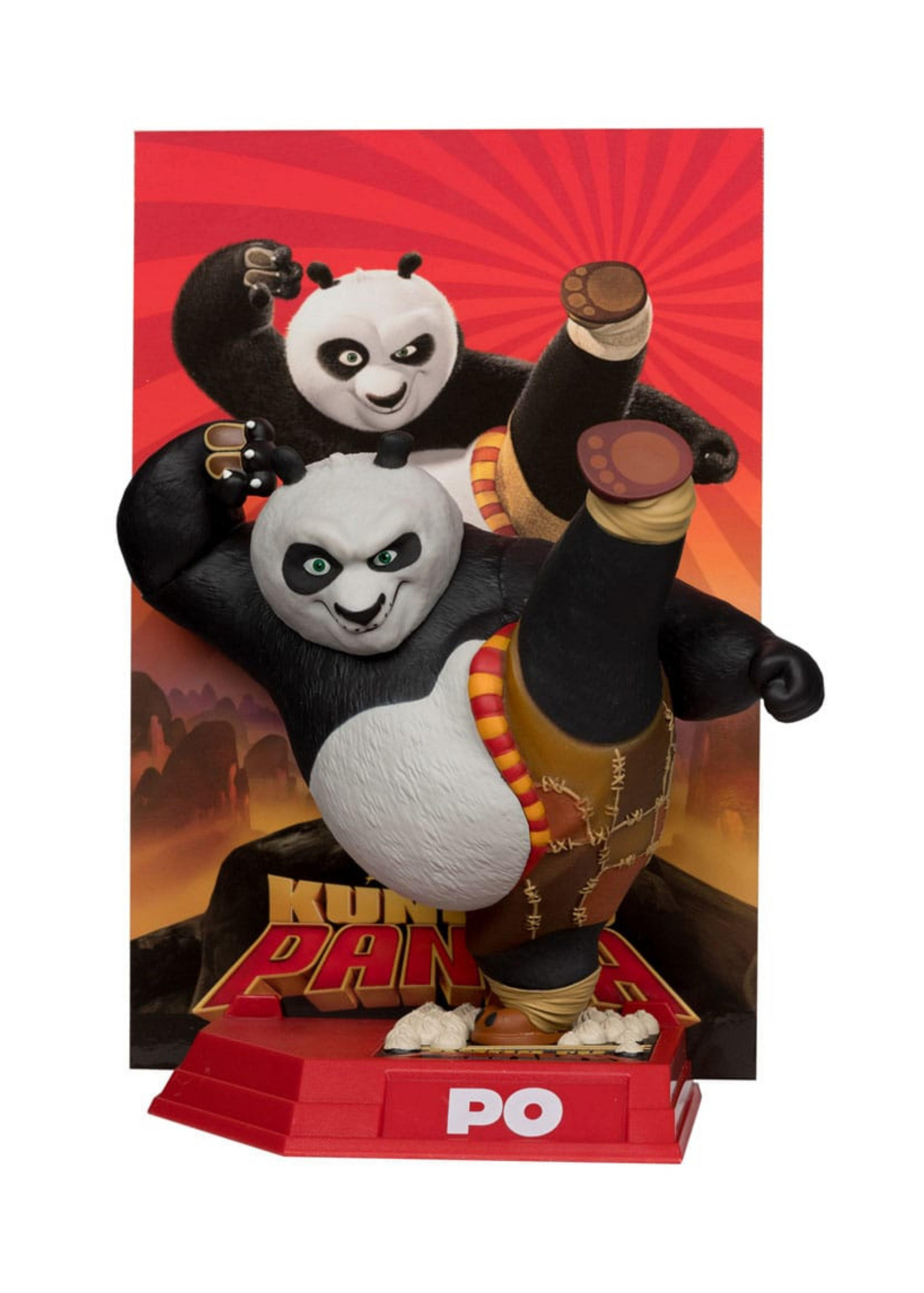 Kung Fu Panda: Movie Maniacs PVC Statue Po 17 cm