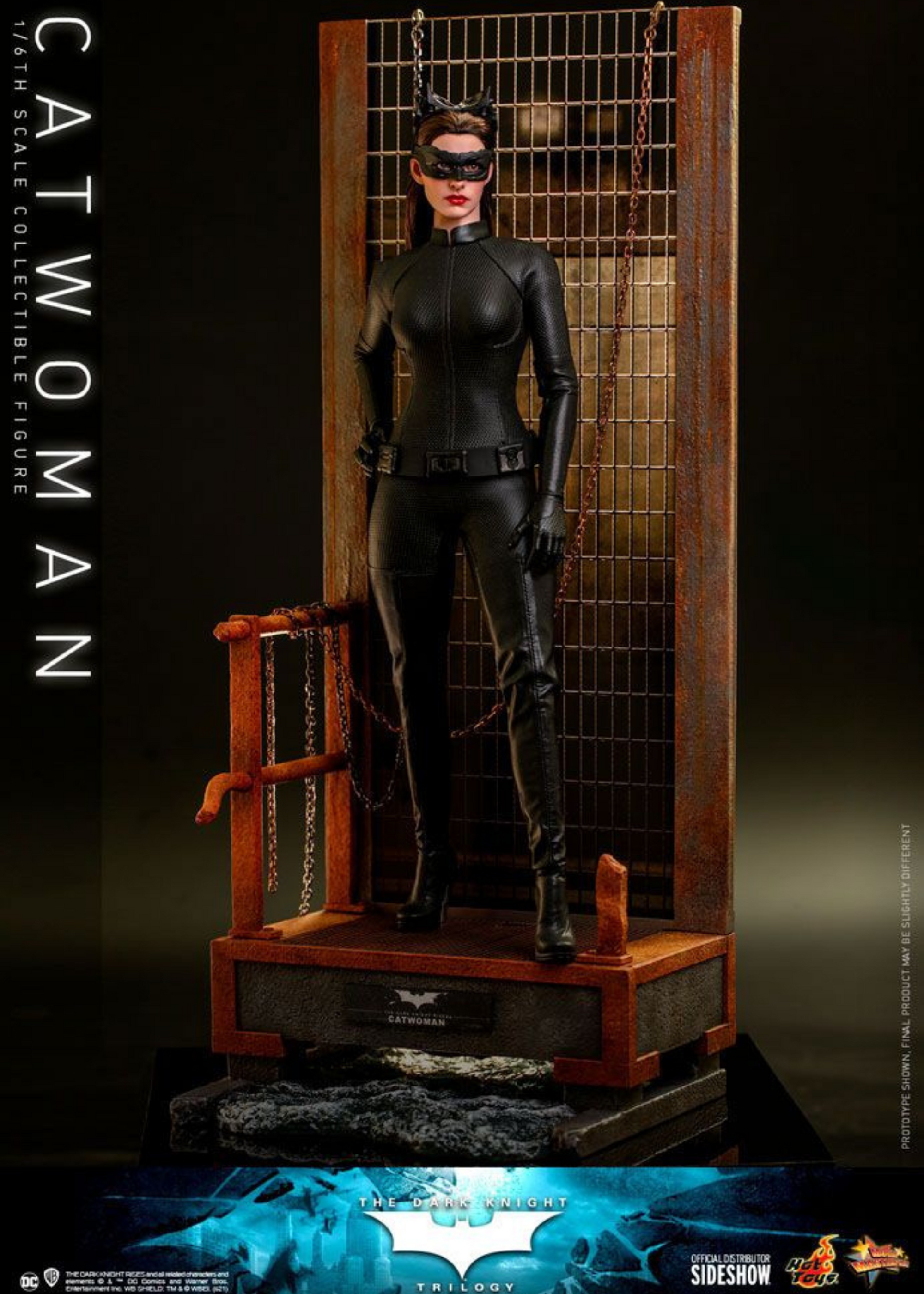 DC Comics: The Dark Knight Trilogy Movie Masterpiece Action Figure 1/6 Catwoman 29 cm