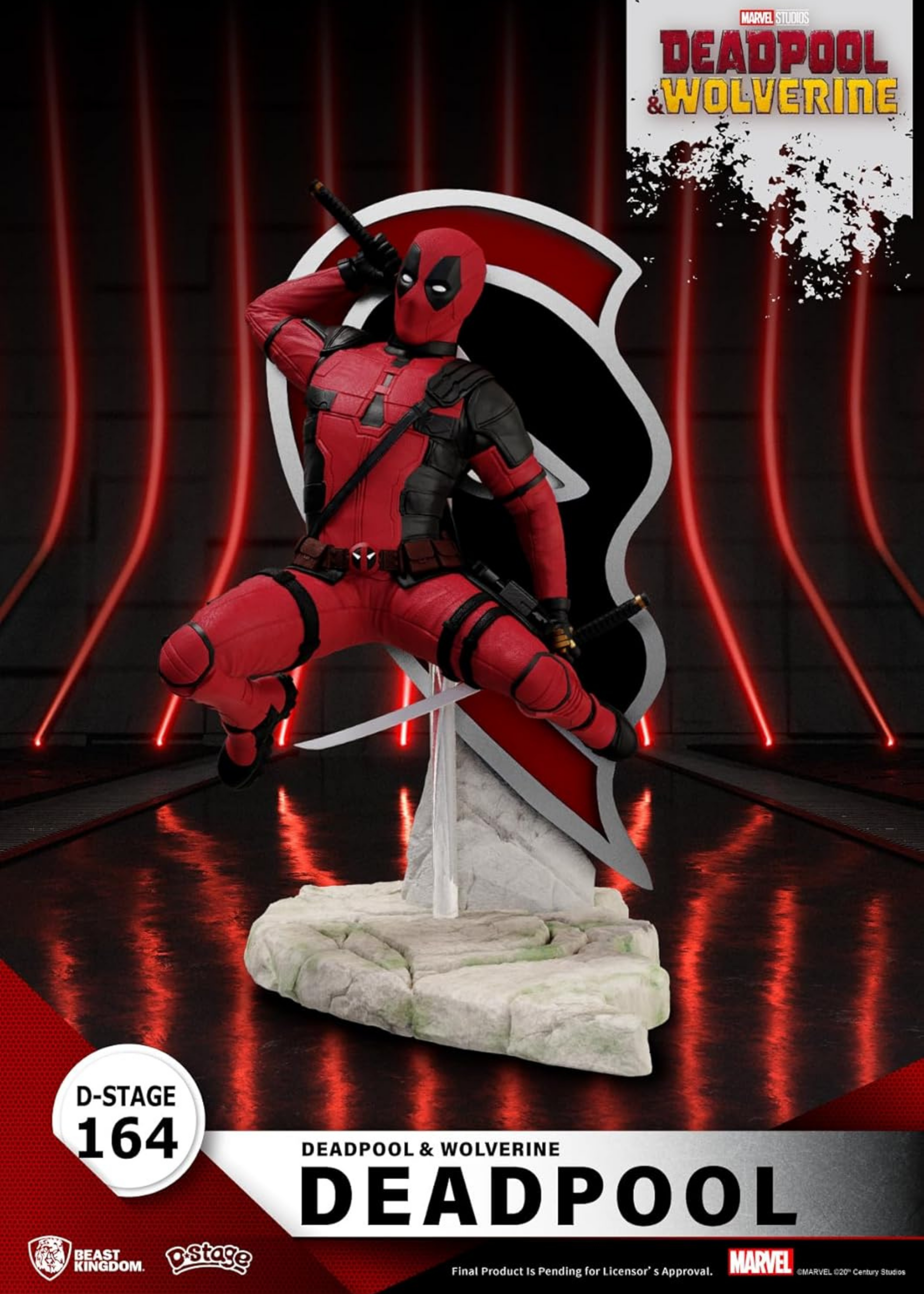 Marvel: Deadpool 3 D-Stage PVC Diorama Deadpool 16 cm