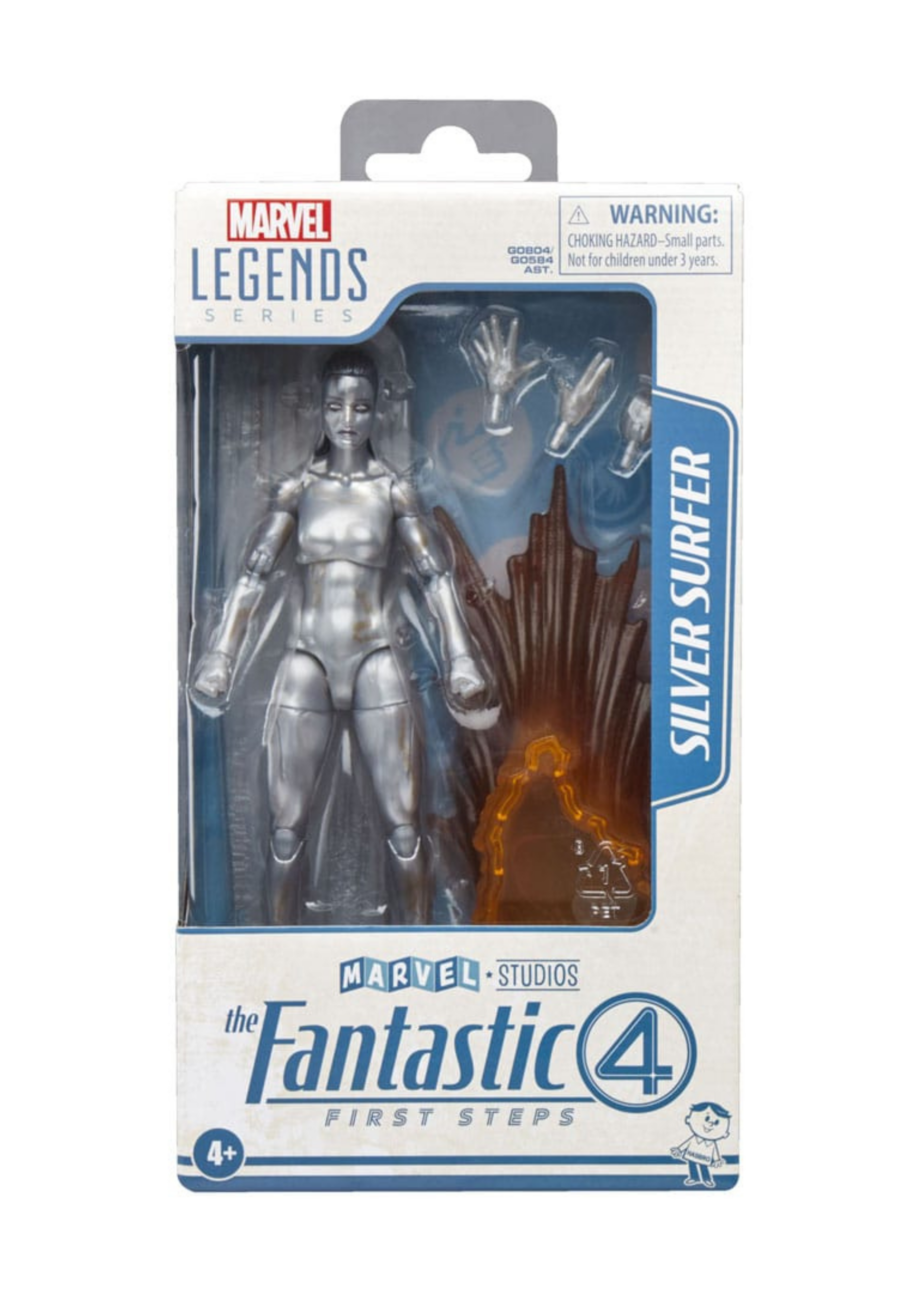 Marvel: I Fantastici 4 First Steps Marvel Legends Action Figure Silver Surfer 15 cm