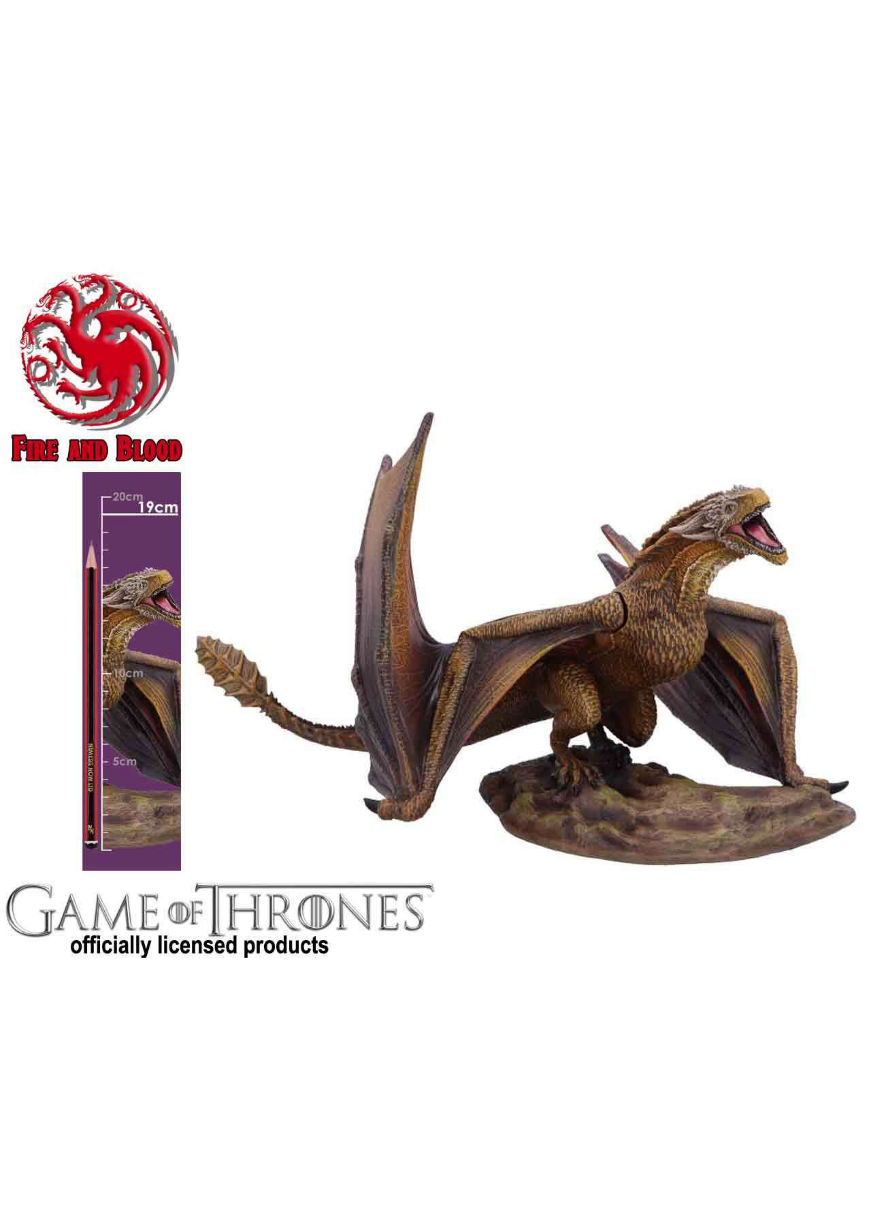 Game of Thrones: Figure Viserion 28 cm