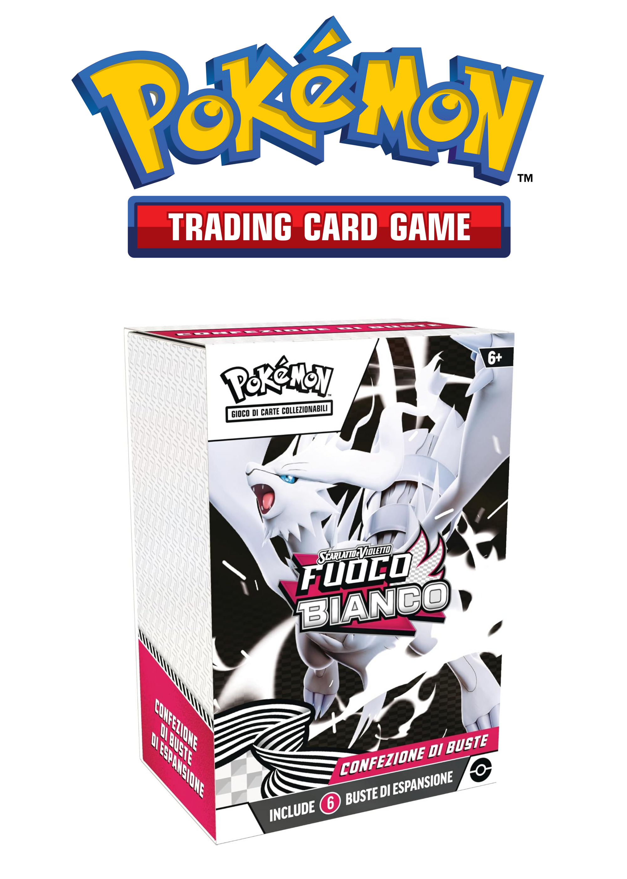 Pokemon TCG: Scarlatto e Violetto Fuoco Bianco Bundle da 6 Buste 10 Carte (IT)