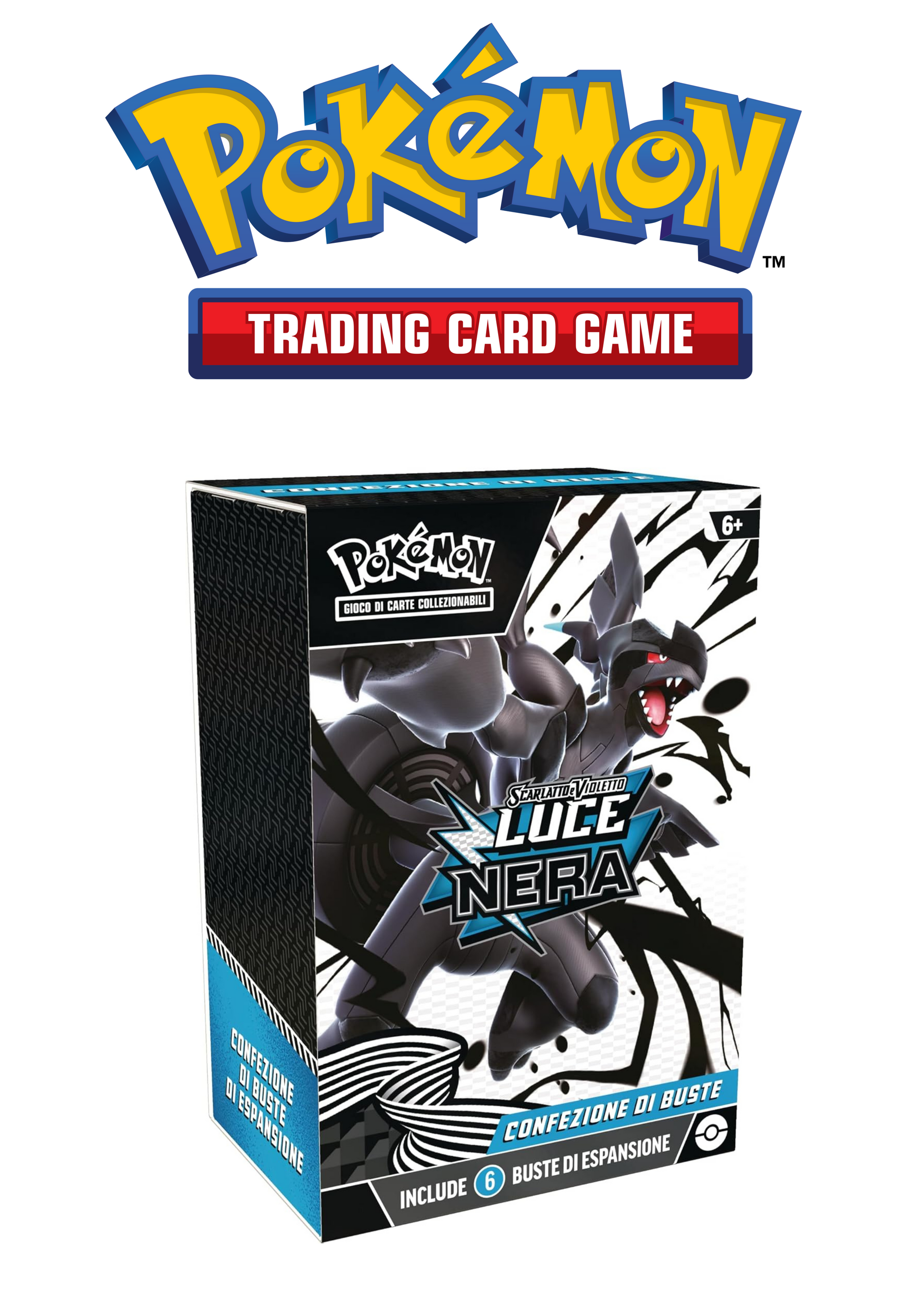 Pokemon TCG: Scarlatto e Violetto Luce Nera Bundle da 6 Buste 10 Carte (IT)