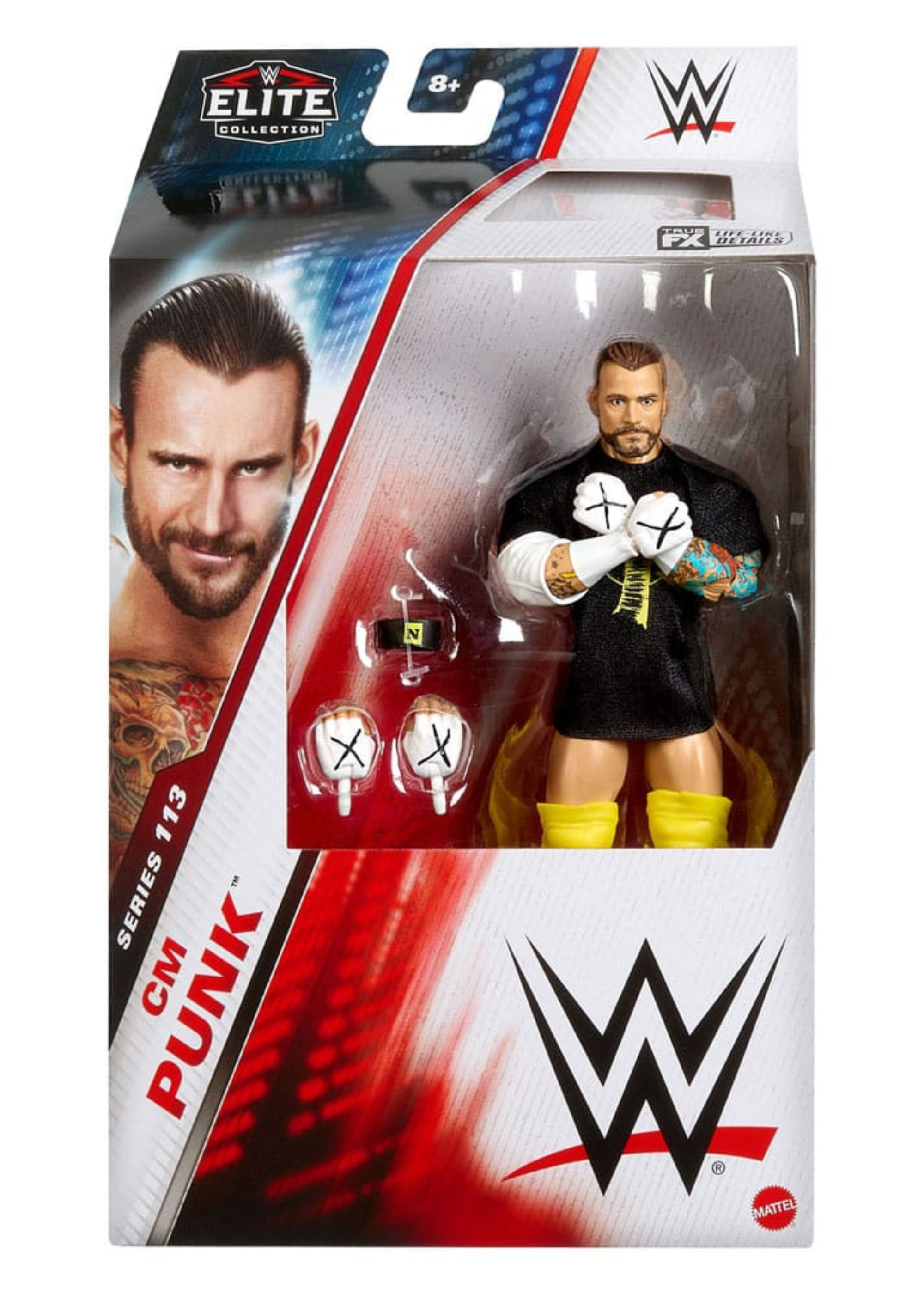 WWE Elite Collection Action Figure CM Punk 15 cm