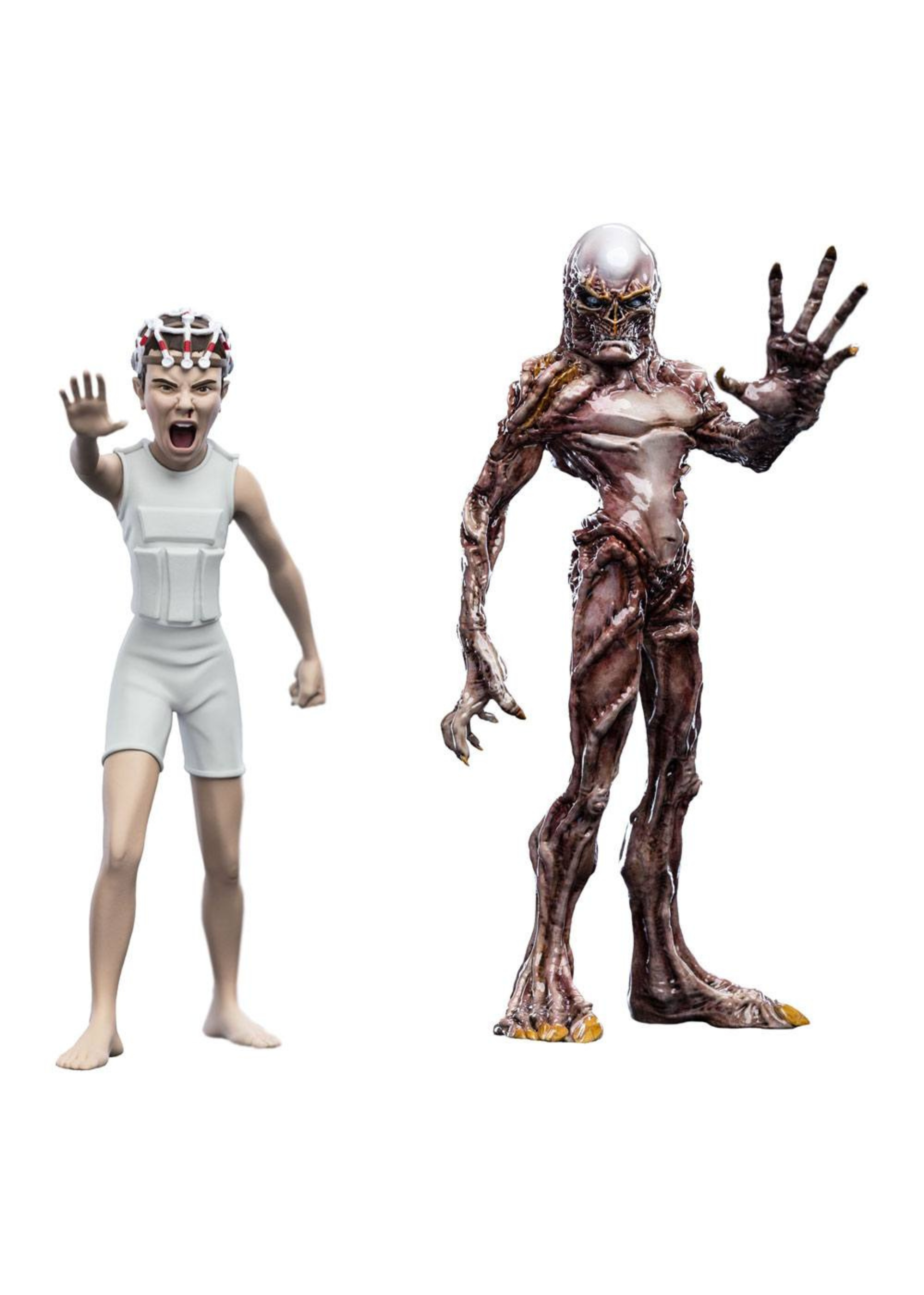 Stranger Things Mini Epics Vinyl Figures Vecna & Eleven (Season 4) Twin Pack 16 cm