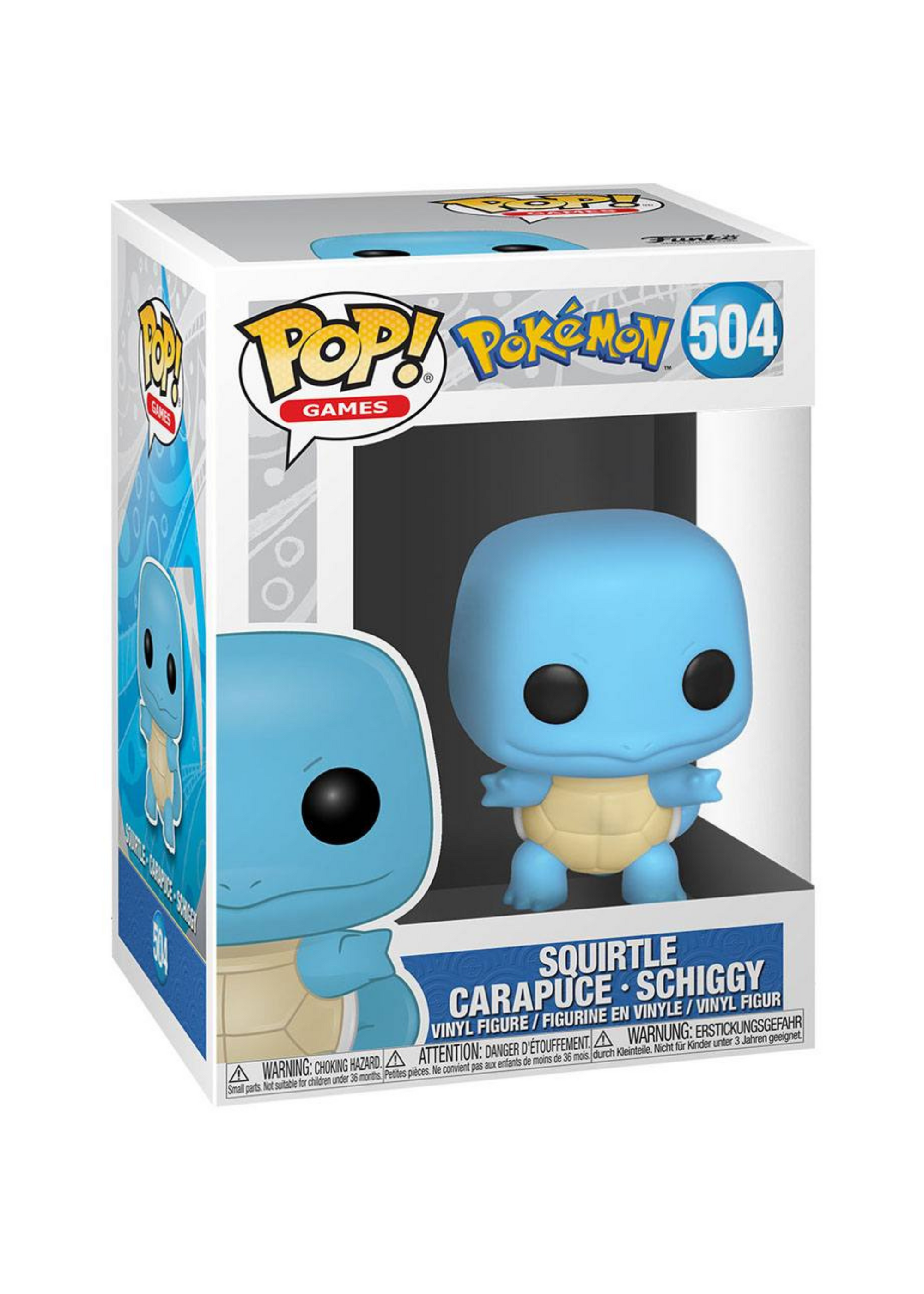 Funko Pop! Pokemon: Games Vinyl Figure Squirtle (EMEA) 9 cm