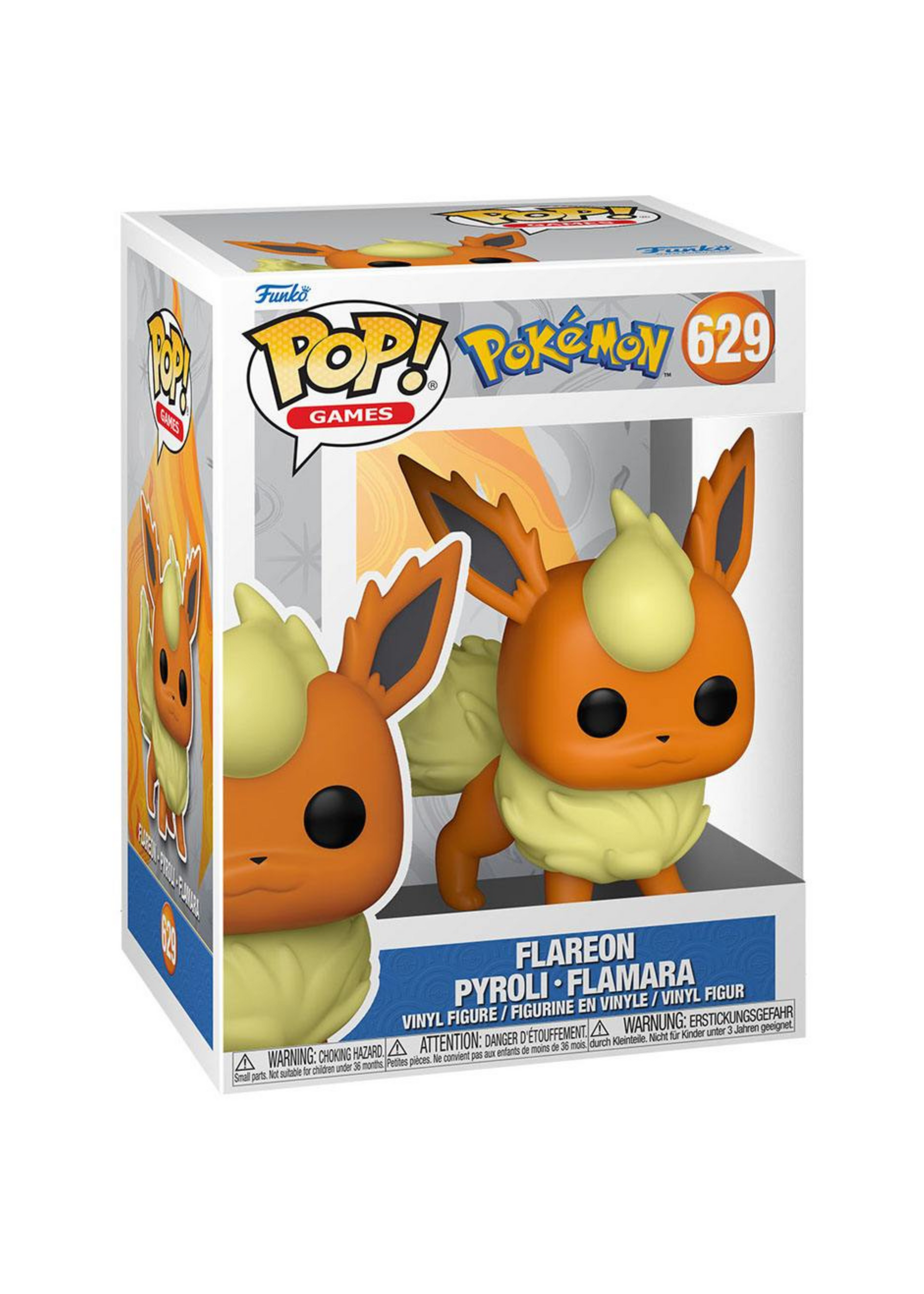 Funko Pop! Pokemon: Games Vinyl Figure Flareon (EMEA) 9 cm