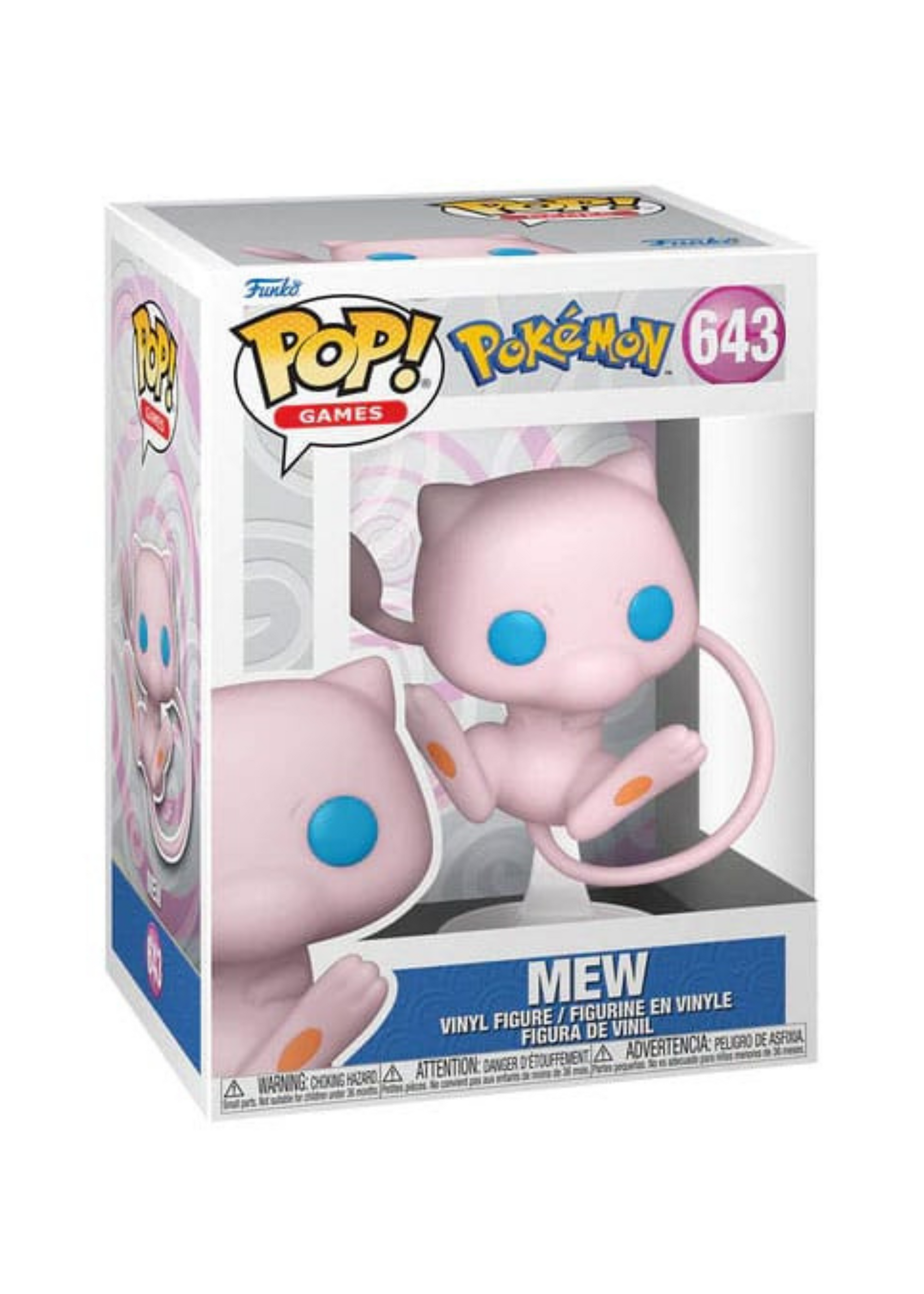 Funko Pop! Pokemon: Games Vinyl Figure Mew (EMEA) 9 cm