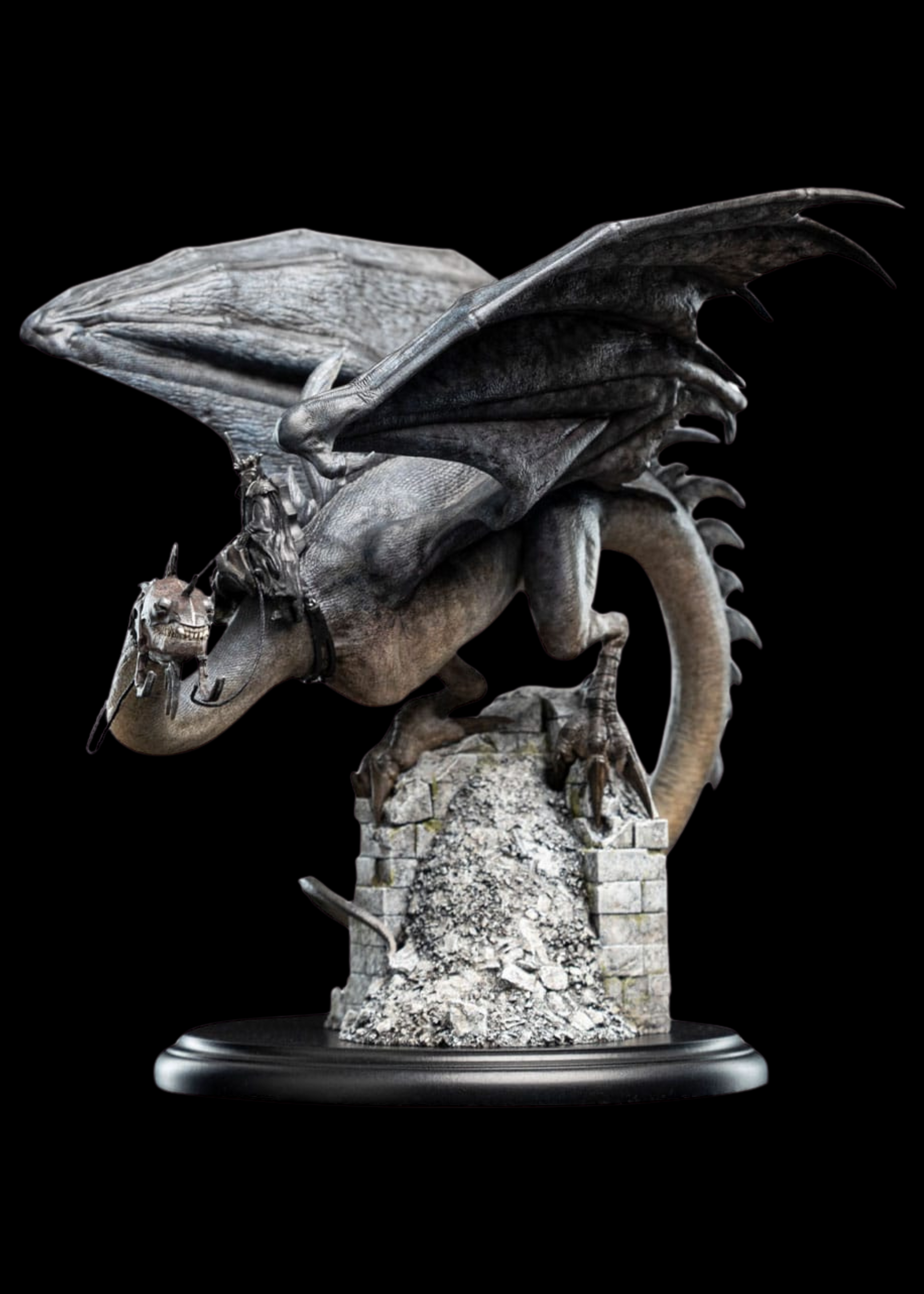 The Lord of the Rings: Statue Fell Beast & Nazgûl 18 cm