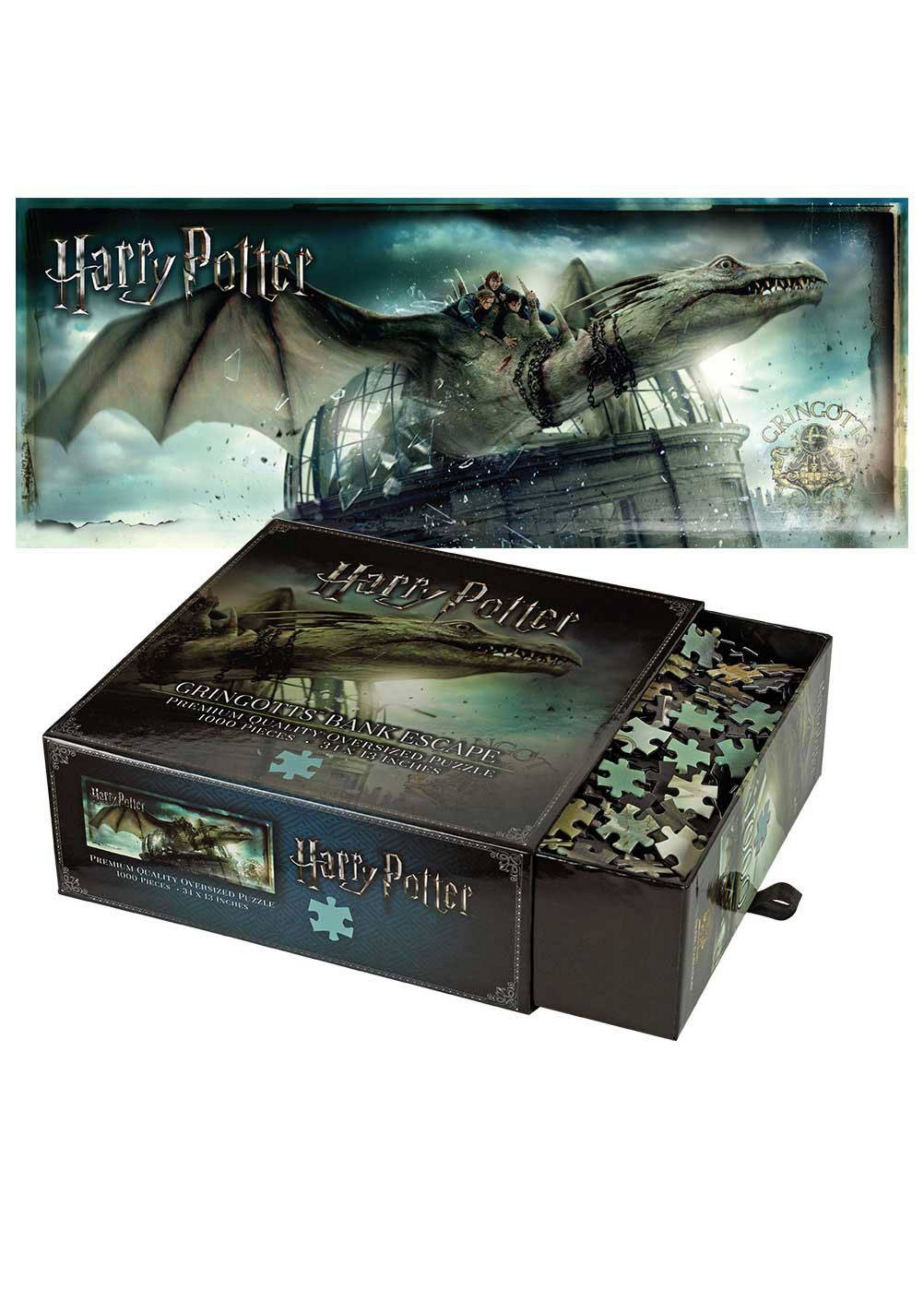 Harry Potter: Jigsaw Puzzle Gringotts Bank Escape