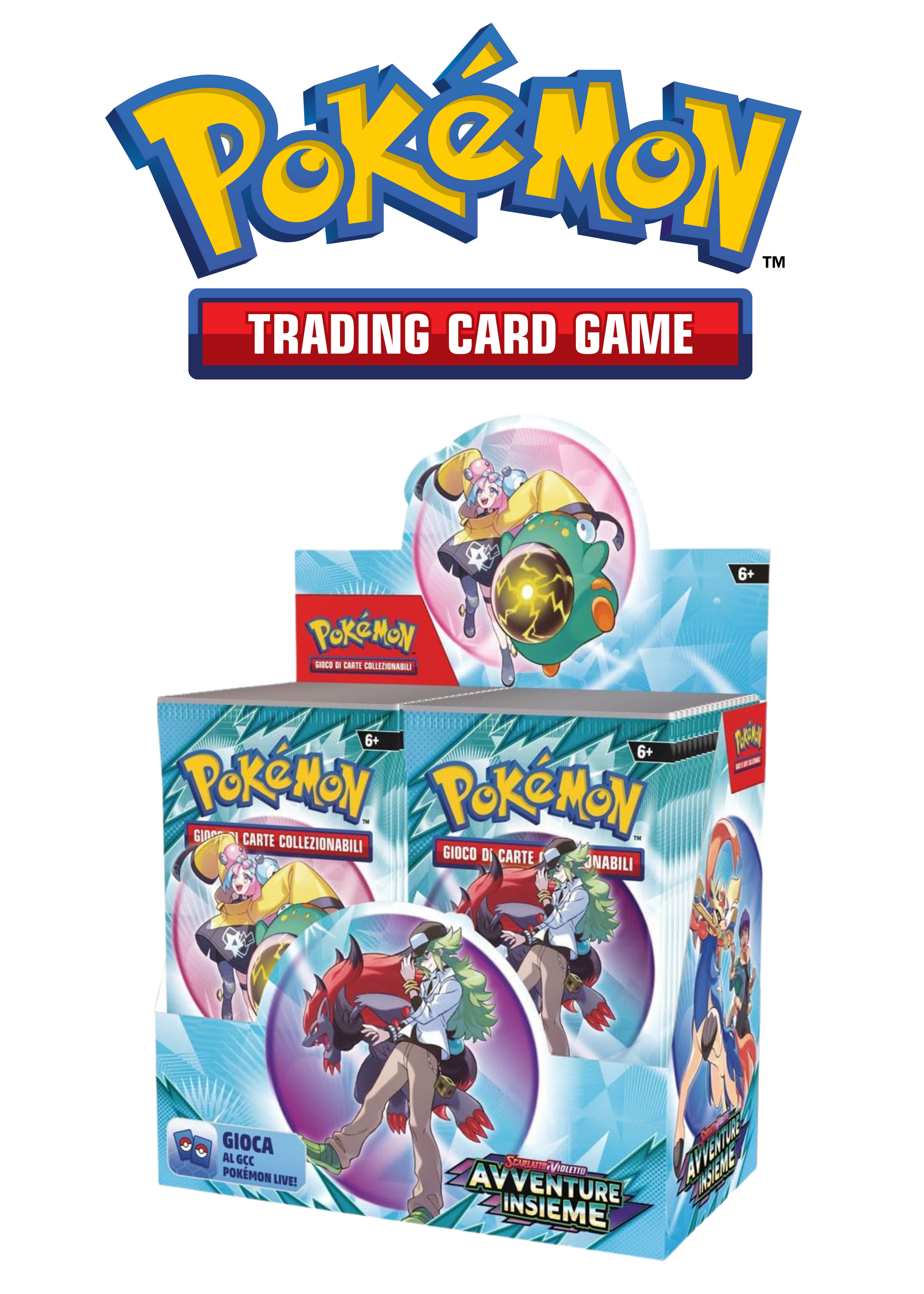 Pokemon TCG: Avventure Insieme Display Box 36 Bustine ITA - Scarlatto & Violetto
