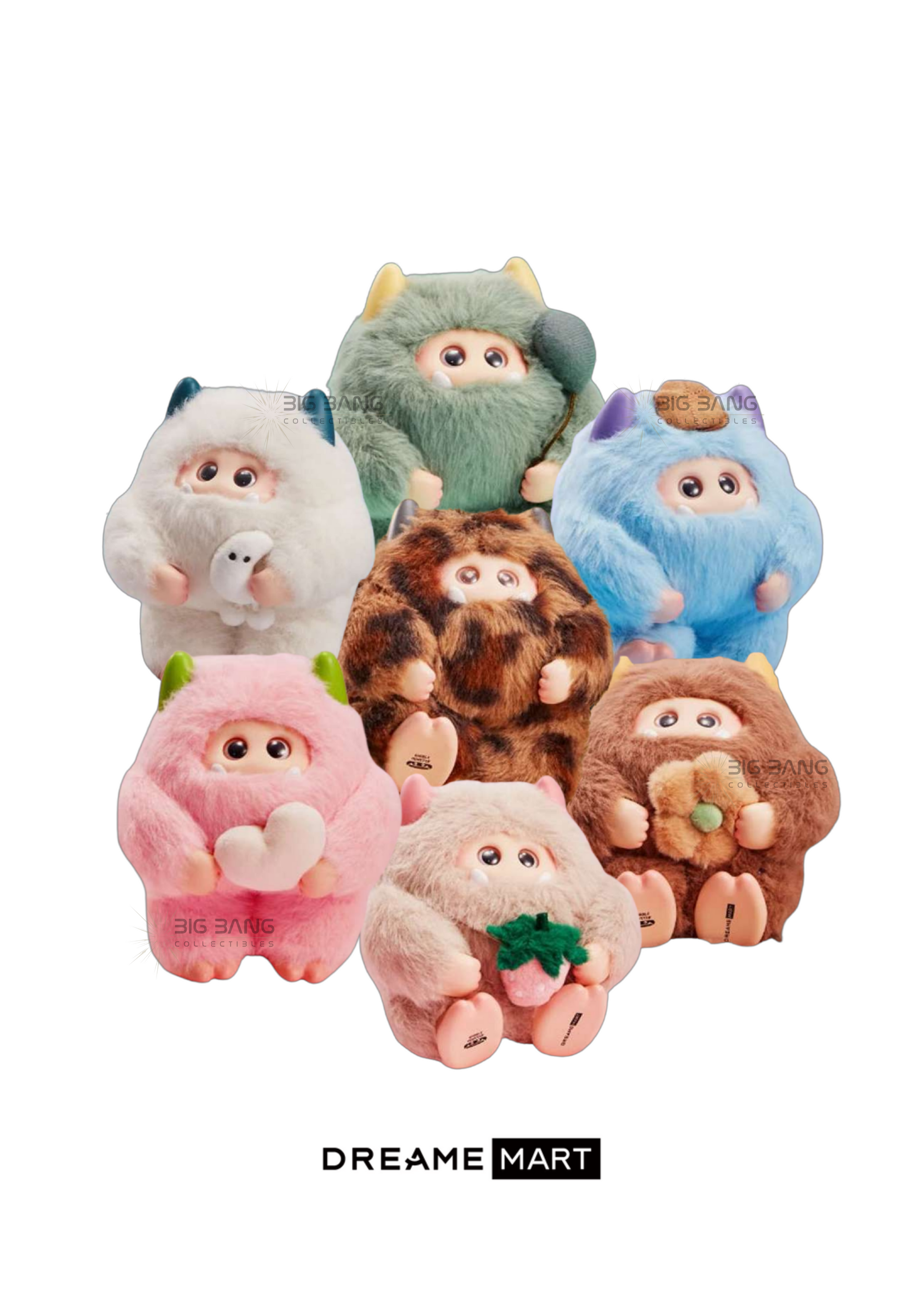 Giggle Monster: Marshmallow Dream Series Display 6 Pz Sigillato
