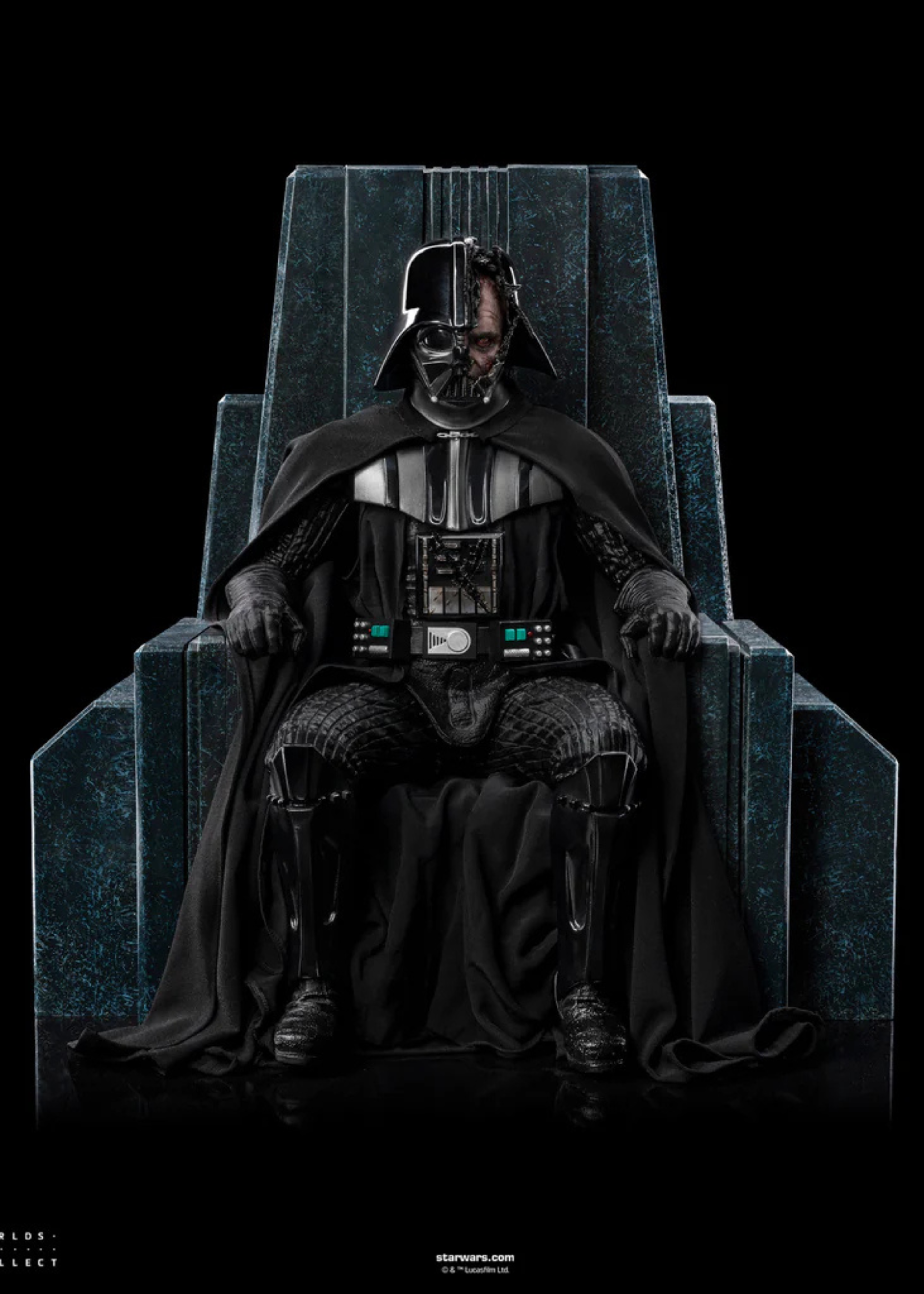 Star Wars Art Scale Statue 1/10 Darth Vader on Throne 18 cm