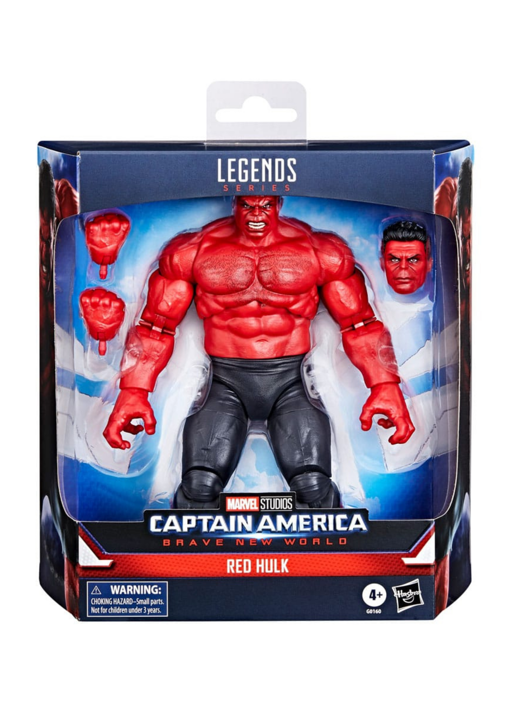 Captain America: Brave New World Marvel Legends Action Figure Red Hulk 22 cm