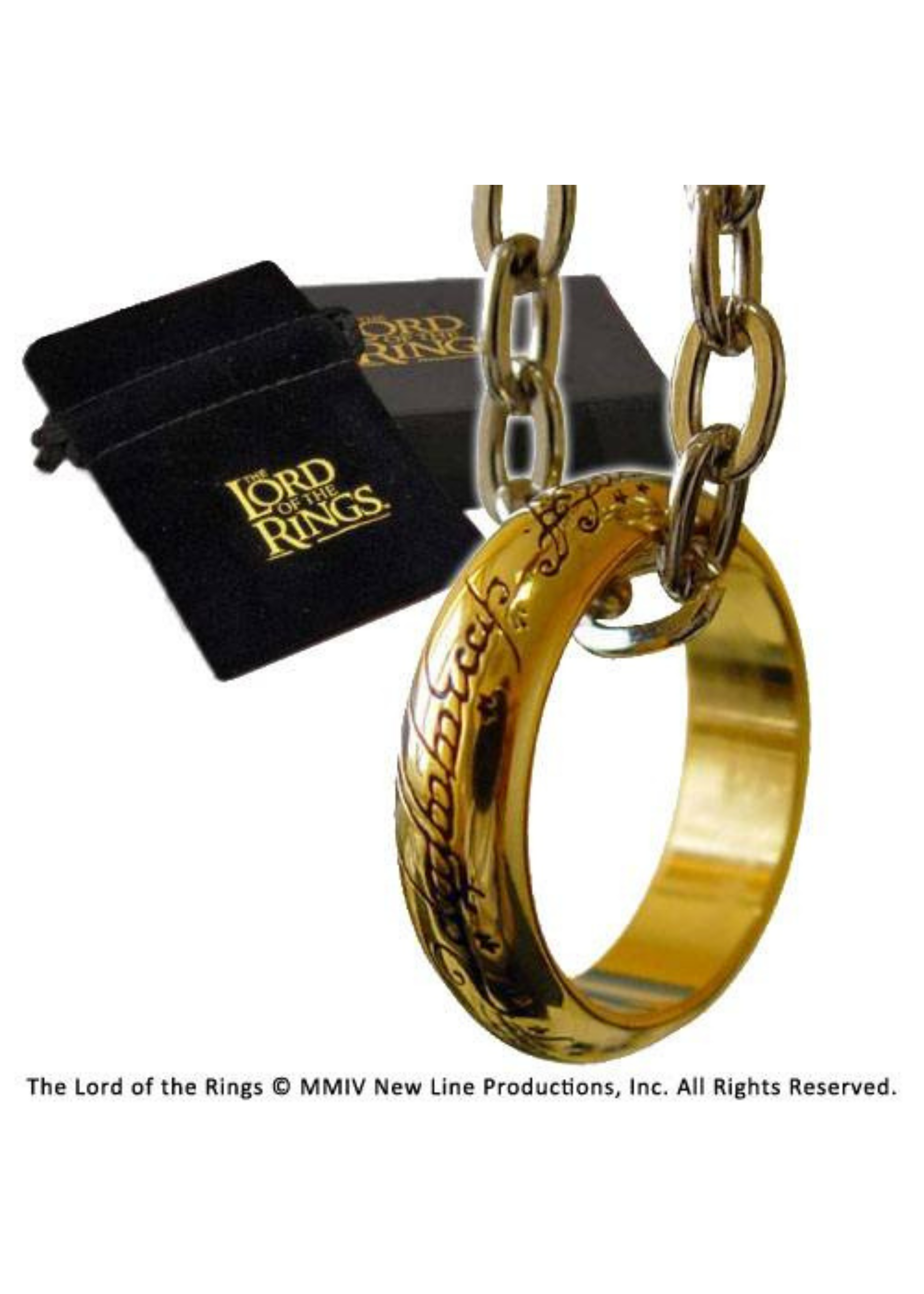 The Lord of the Rings: Ring The One Ring (gold plated)