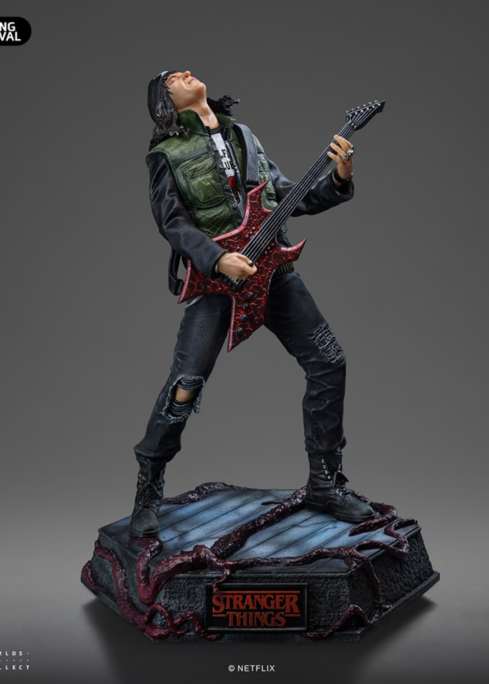 Stranger Things: Deluxe Art Scale Statue 1/10 Eddie Munson 20 cm