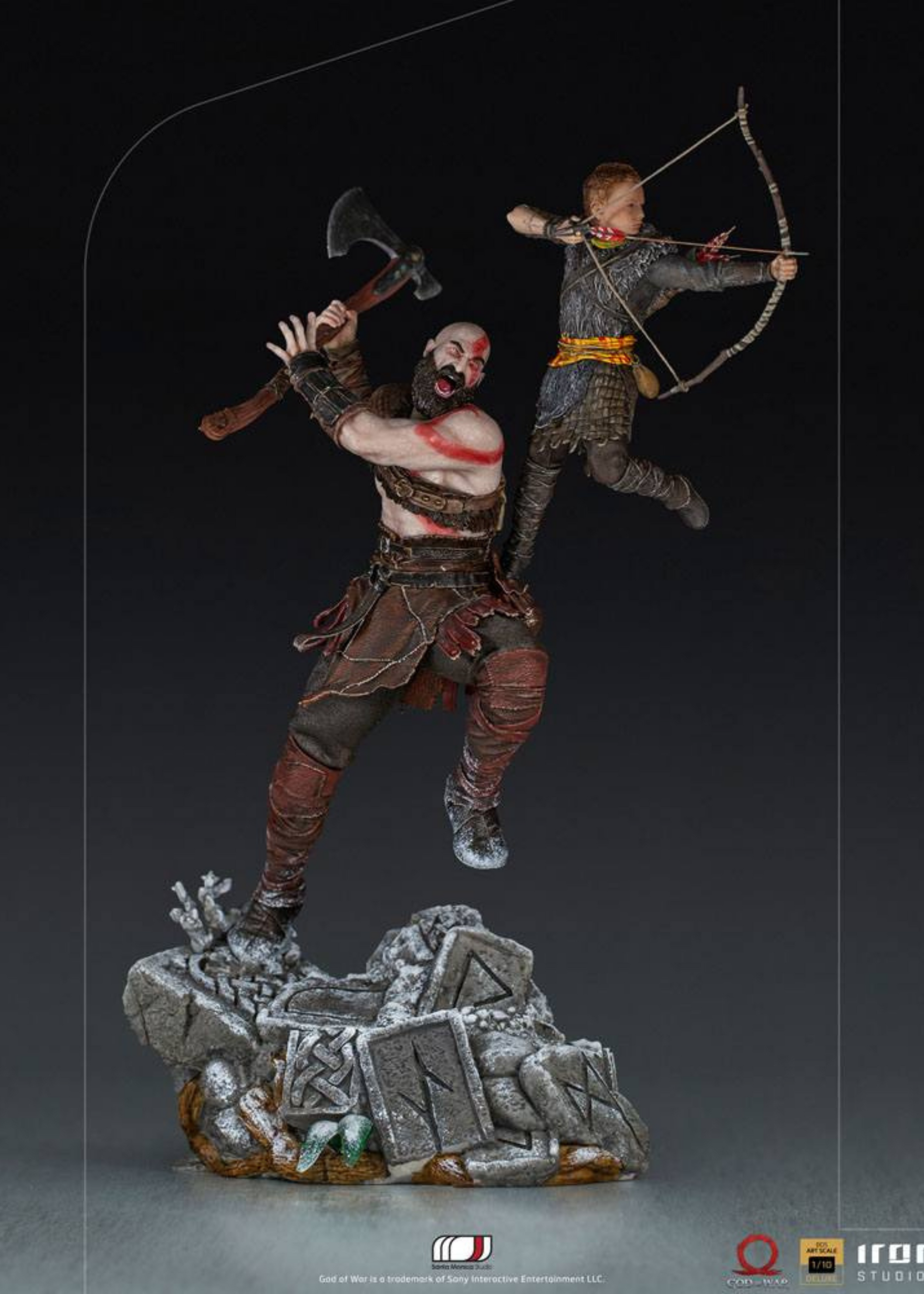 God of War: BDS Art Scale Statue 1/10 Kratos & Atreus 34 cm