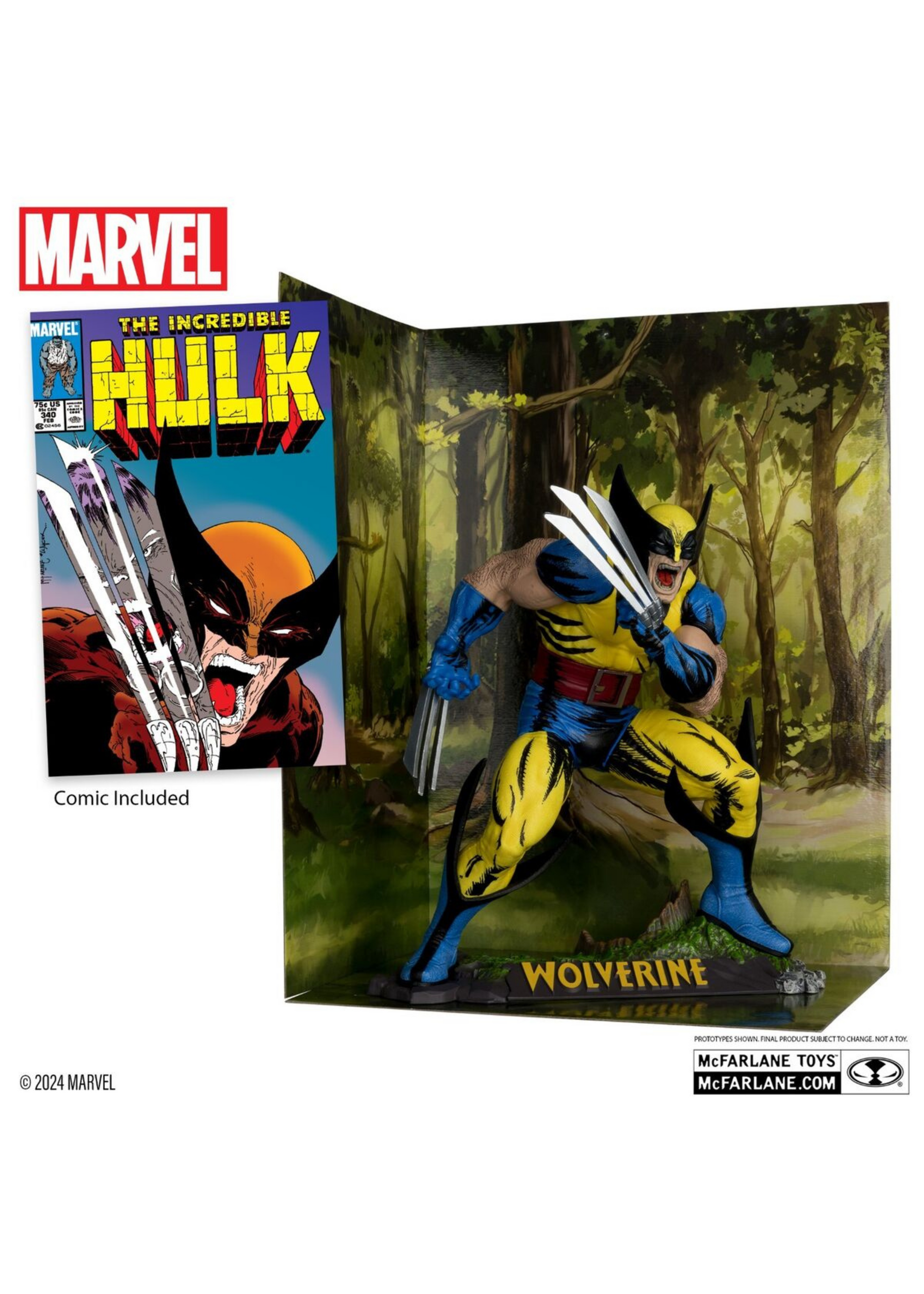 Marvel: Collection PVC Statue 1:6 Wolverine (The Incredible Hulk #340) Chase variant Exclusive