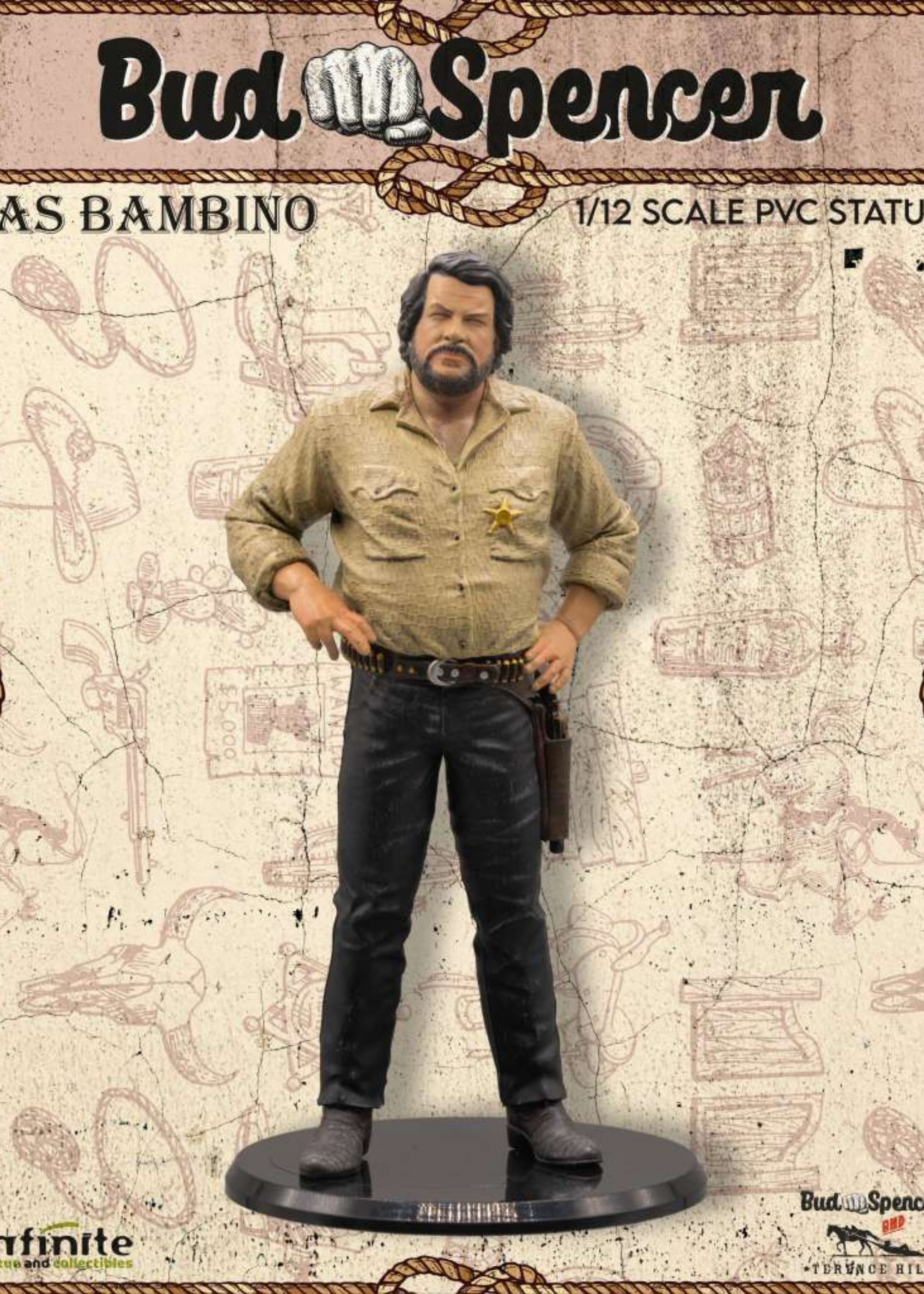 Infinite Statue: Bud spencer as bambino 1/12 pvc statue