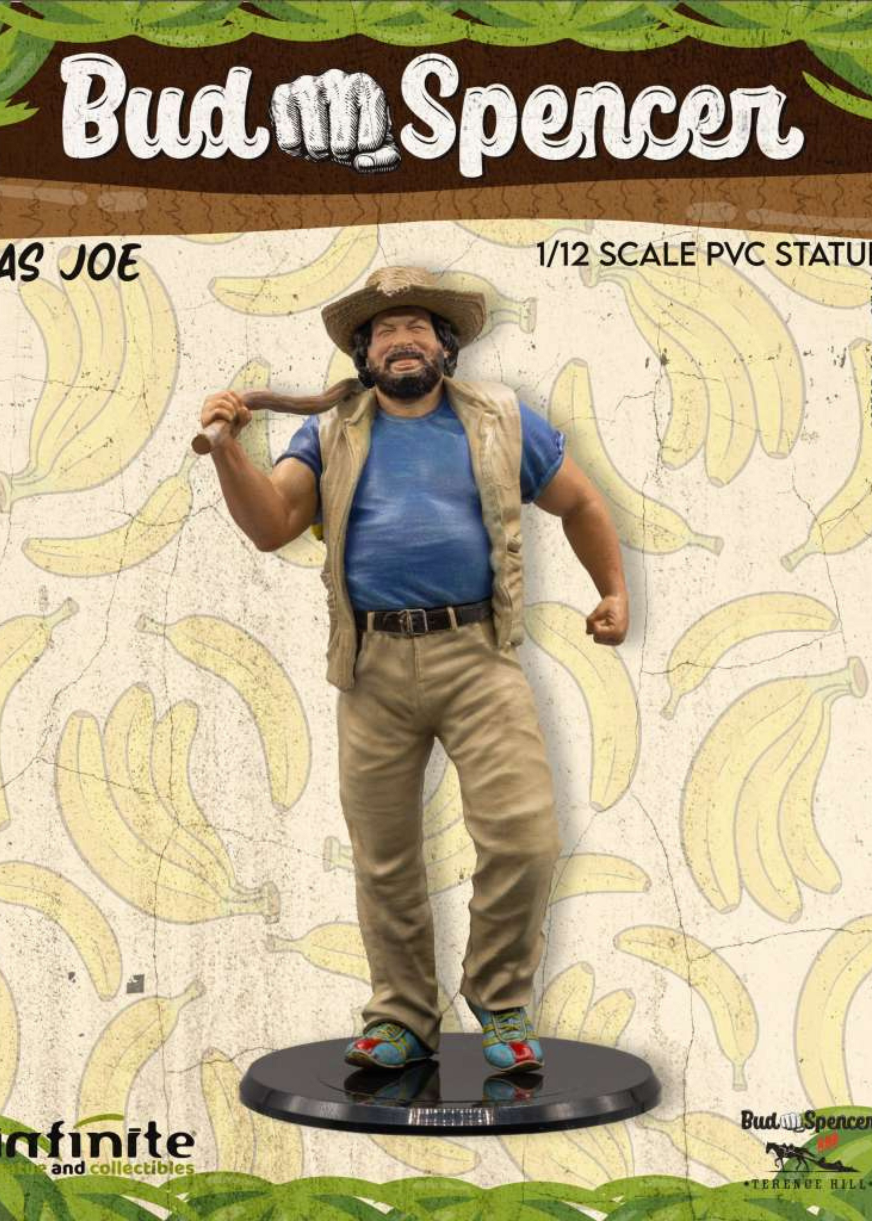 Infinite Statue: Bud spencer as joe 1/12 pvc statue