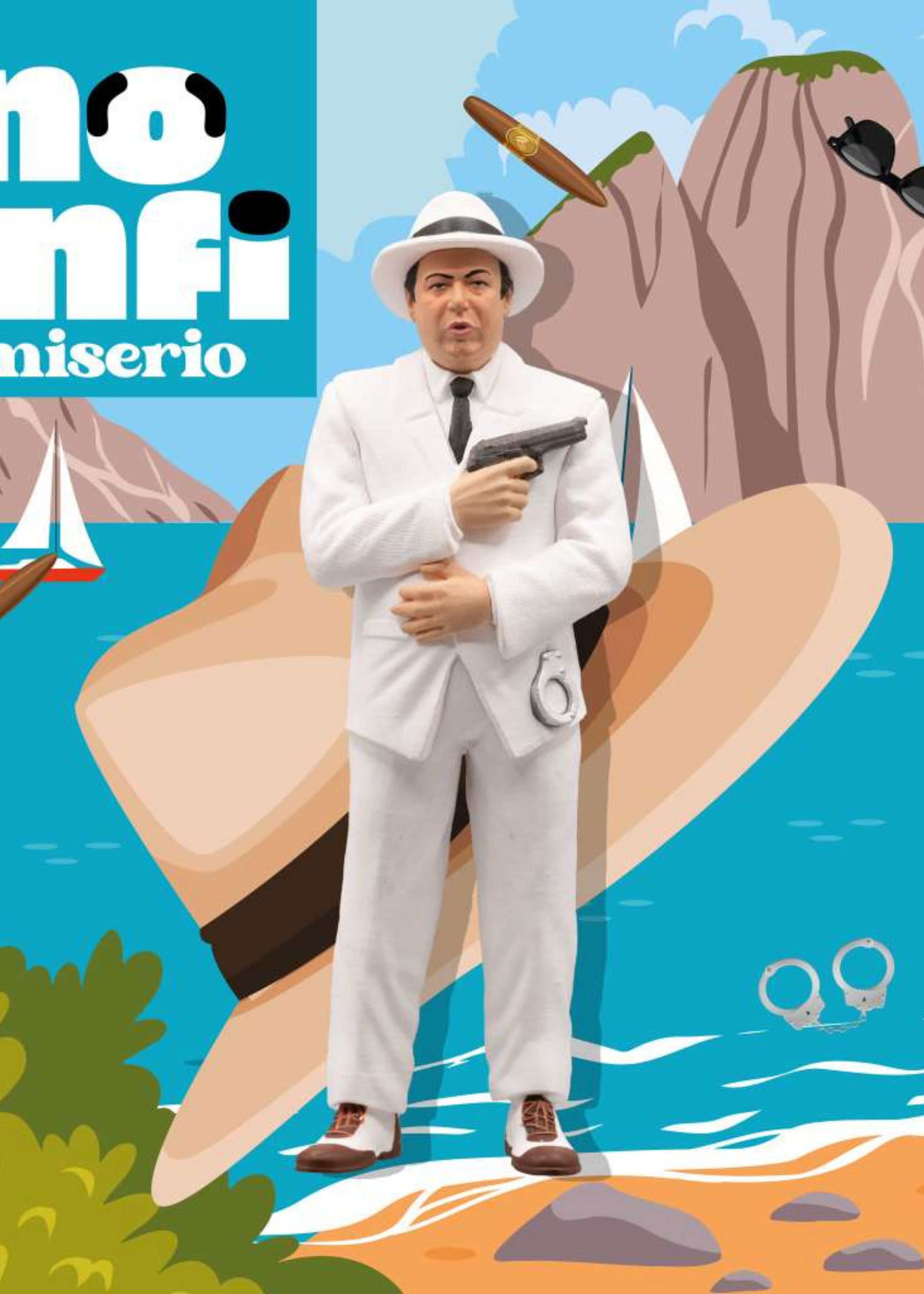 Infinite Statue: Lino banfi il commiserio cinemini pvc