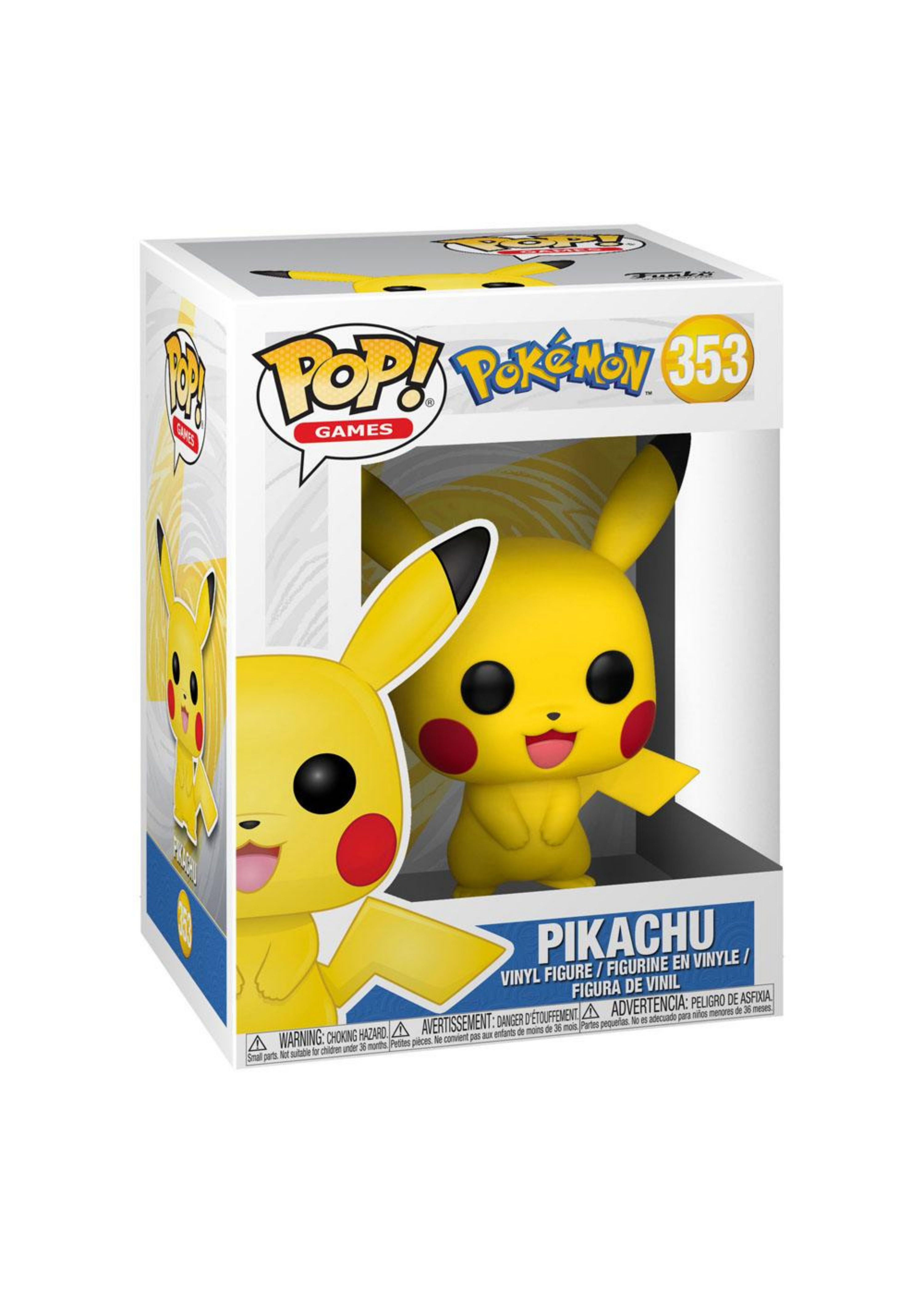 Funko Pop! Pokemon:  Games Vinyl Figure Pikachu 9 cm