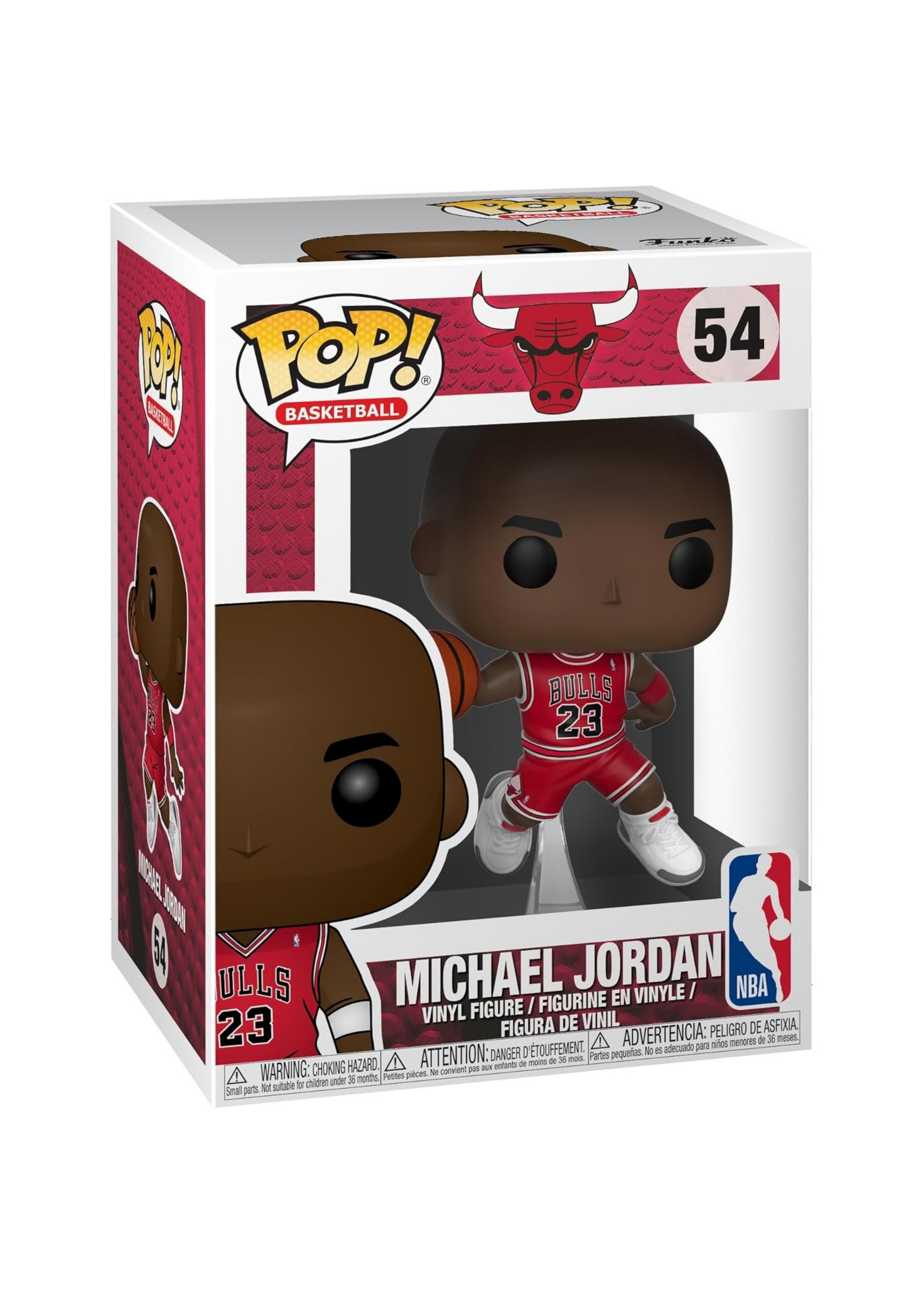 Funko Pop! NBA: Sports Vinyl Figure Michael Jordan (Bulls) 9 cm