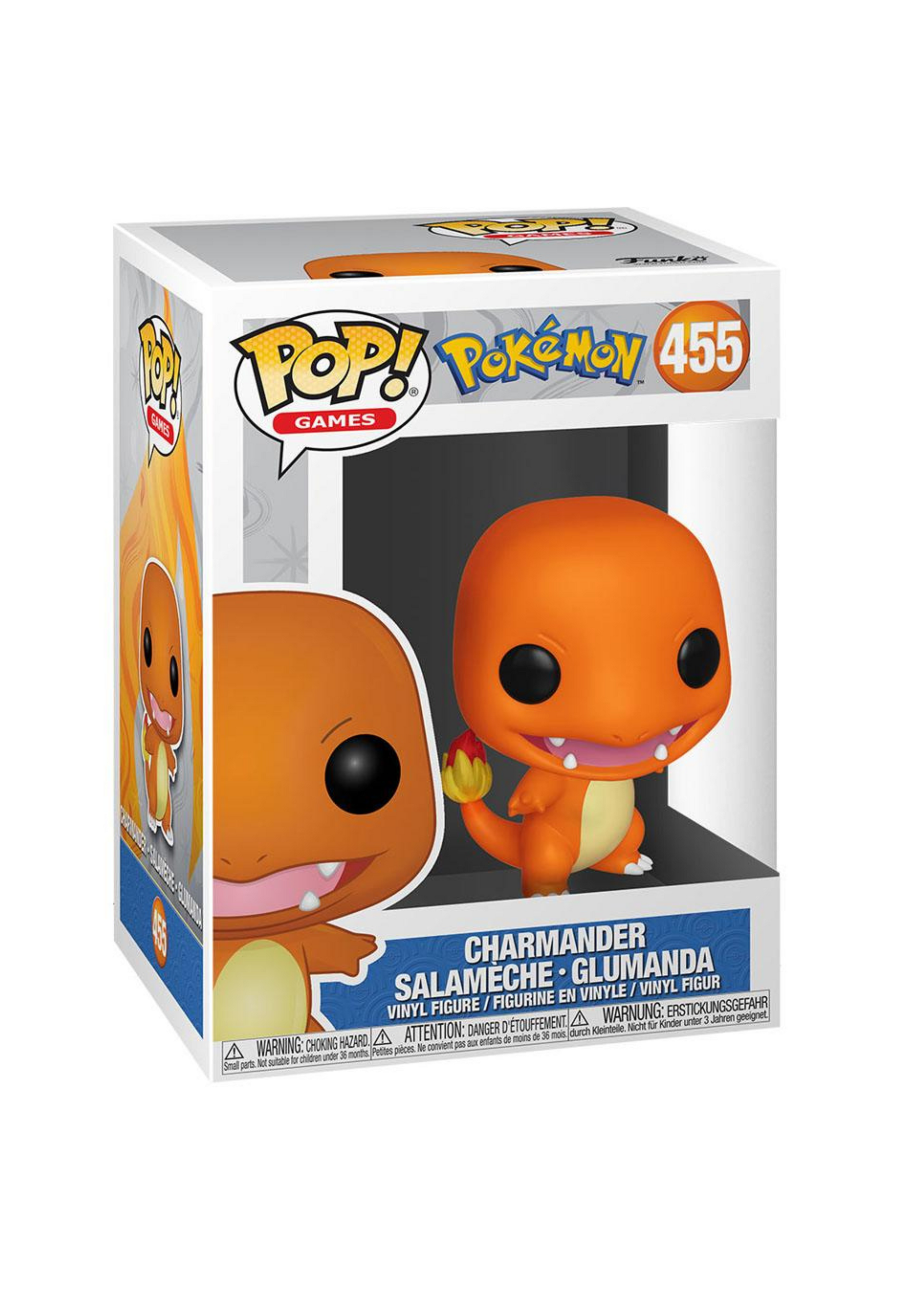 Funko Pop! Pokemon: Games Vinyl Figure Charmander (EMEA) 9 cm