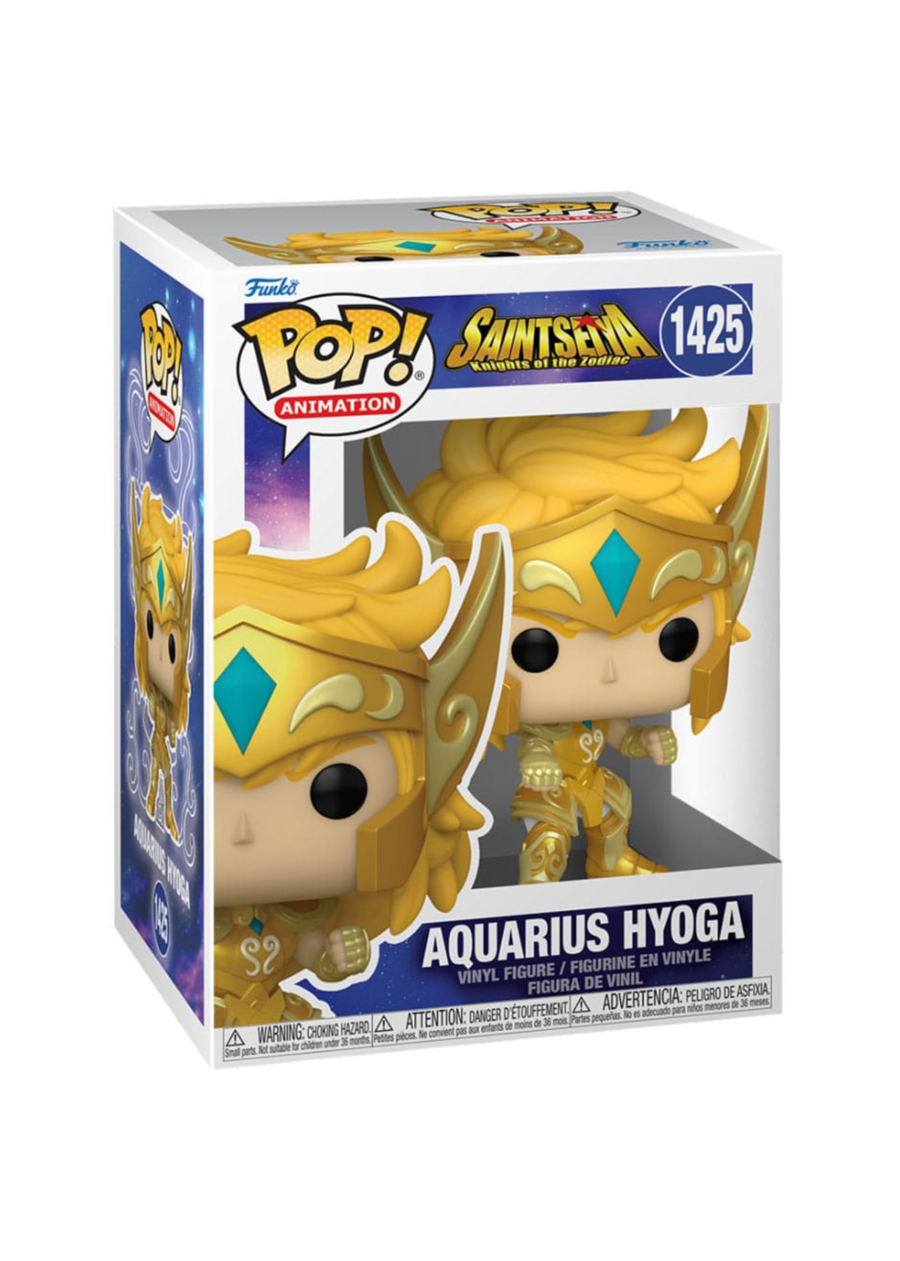 Funko Pop! Saint Seiya: Animation Figure Gold Aquarius Hyoga 9 cm