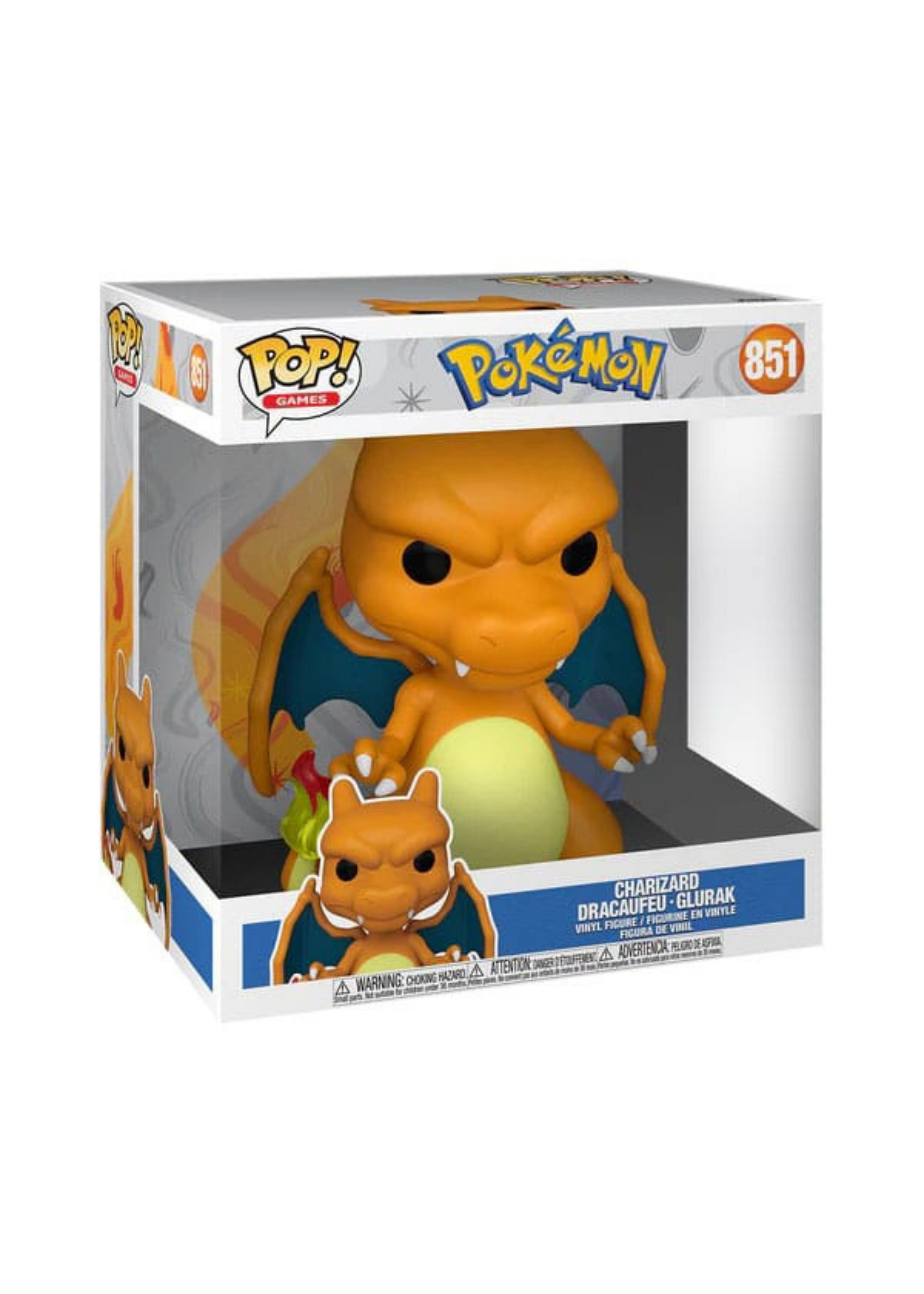 Funko Pop! Pokemon: Super Sized Jumbo Vinyl Figure Charizard (EMEA) 25 cm