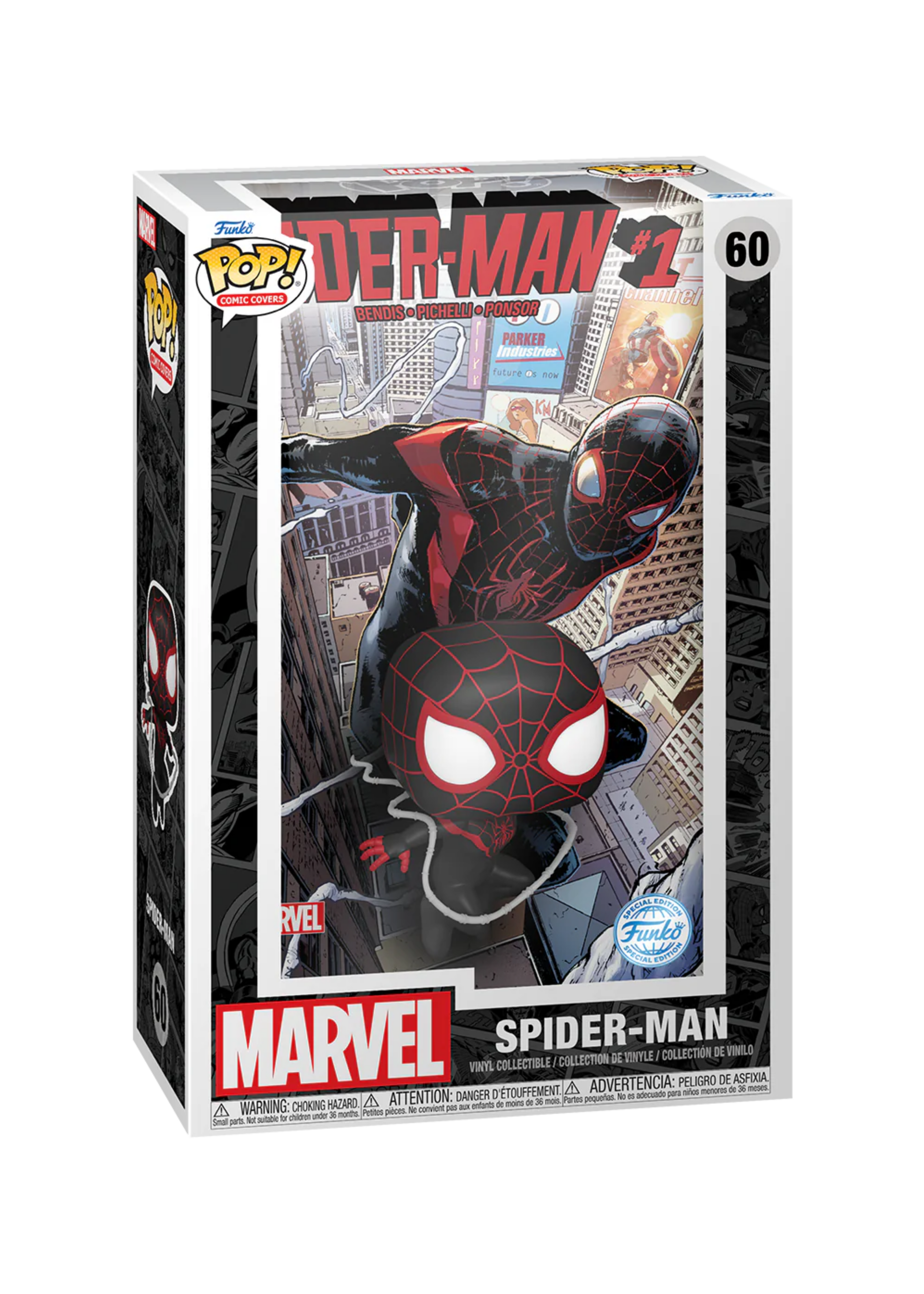 Funko Pop! Marvel: Comic Cover Vinyl Figure Spider-Man 2016 #1 - 9 cm