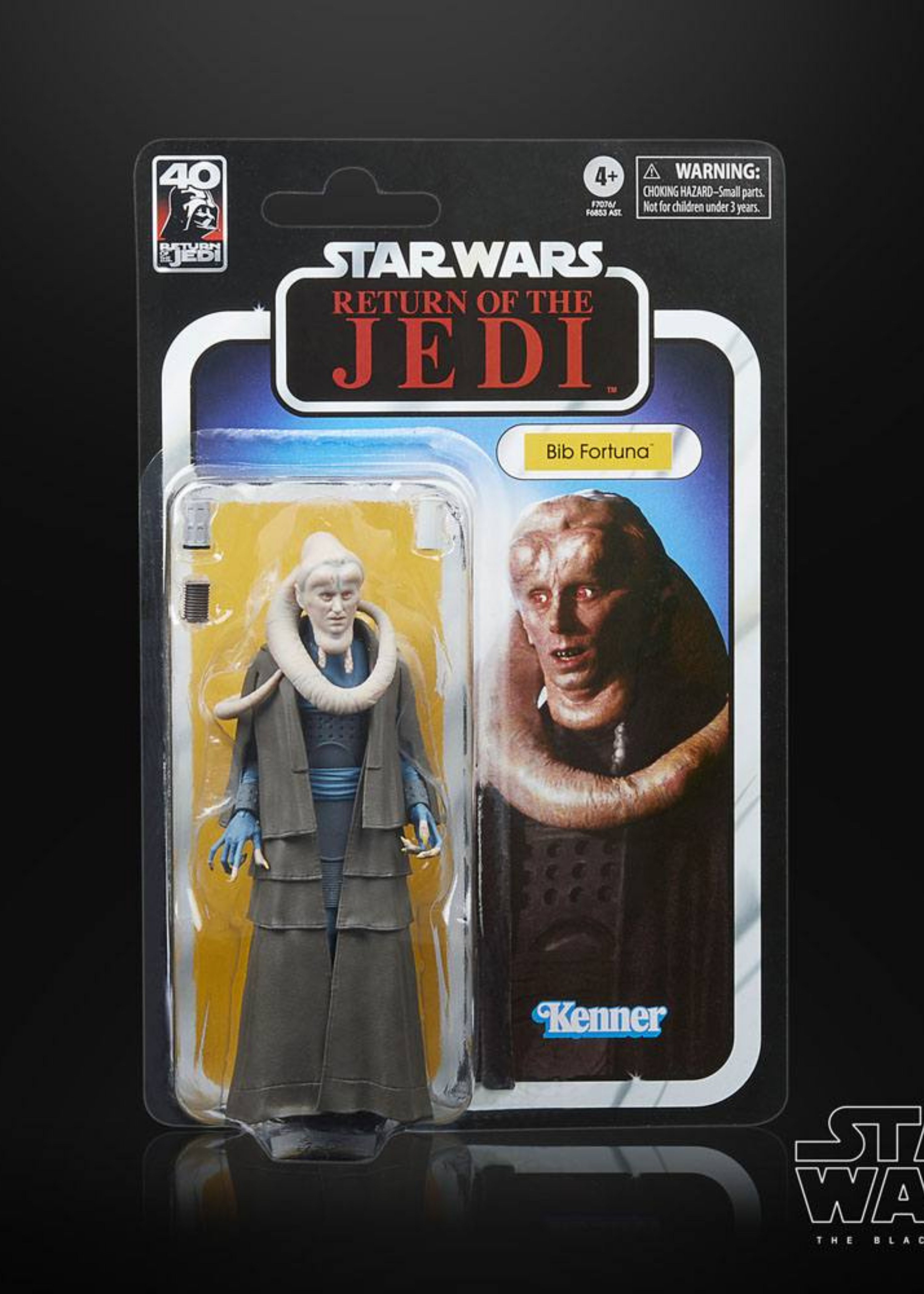 Star Wars: Episode VI 40th Anniversary Black Series Action Figure Bib Fortuna 15 cm